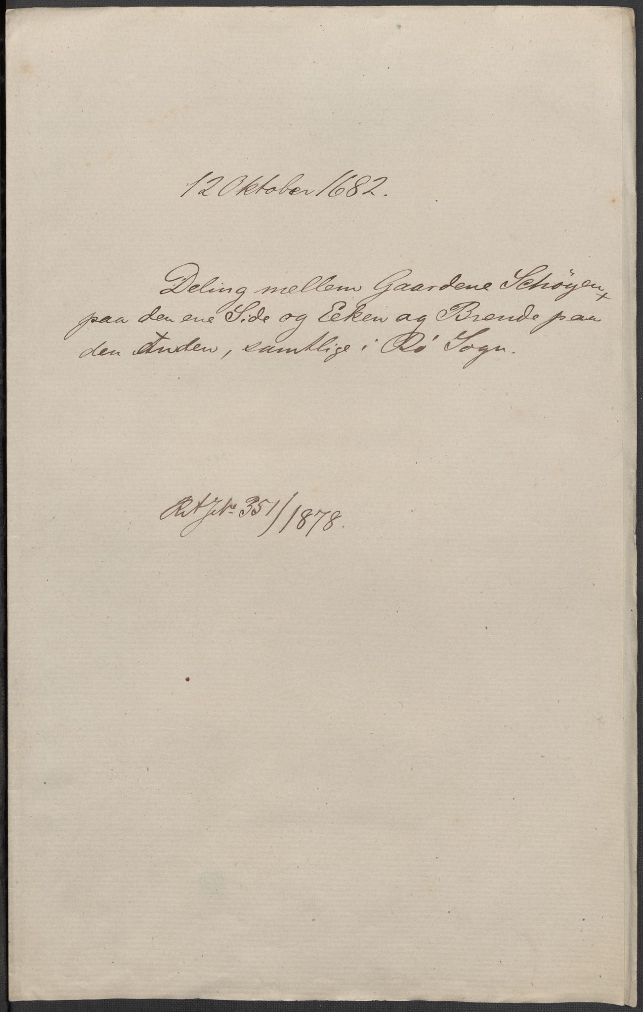 Riksarkivets diplomsamling, RA/EA-5965/F15/L0027: Prestearkiv - Telemark, 1587-1738, p. 144