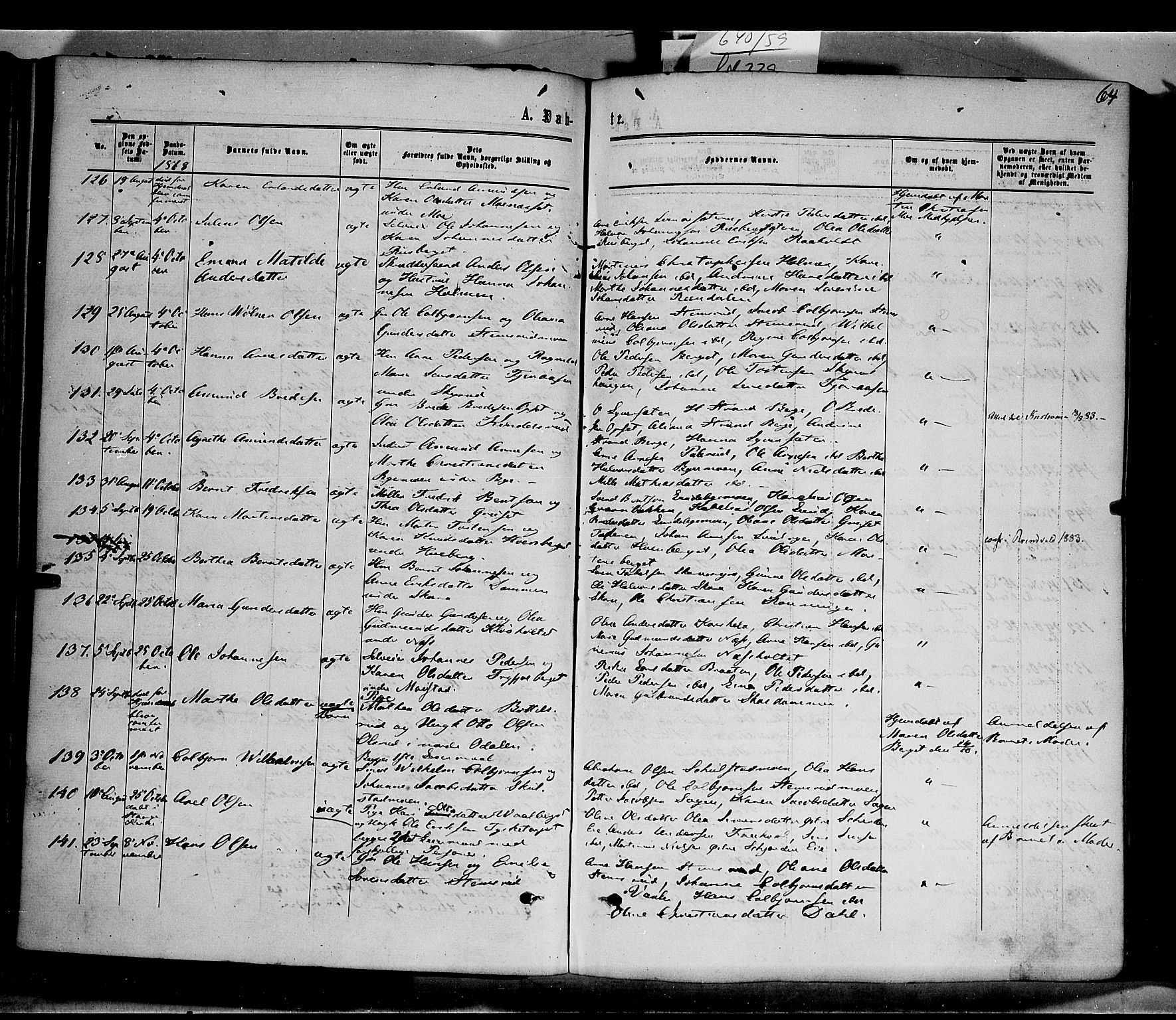 Grue prestekontor, AV/SAH-PREST-036/H/Ha/Haa/L0010: Parish register (official) no. 10, 1864-1873, p. 64