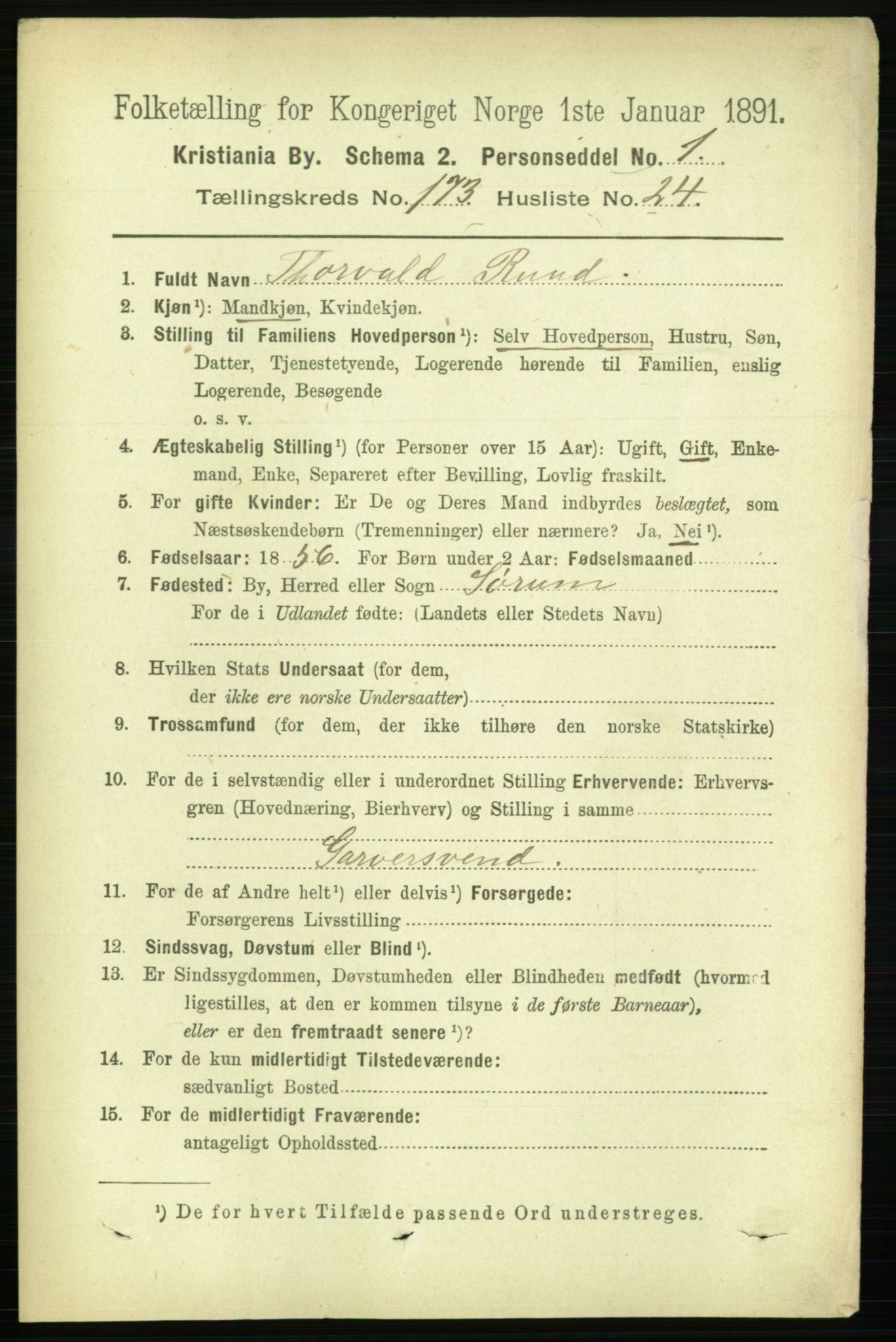 RA, 1891 census for 0301 Kristiania, 1891, p. 103827