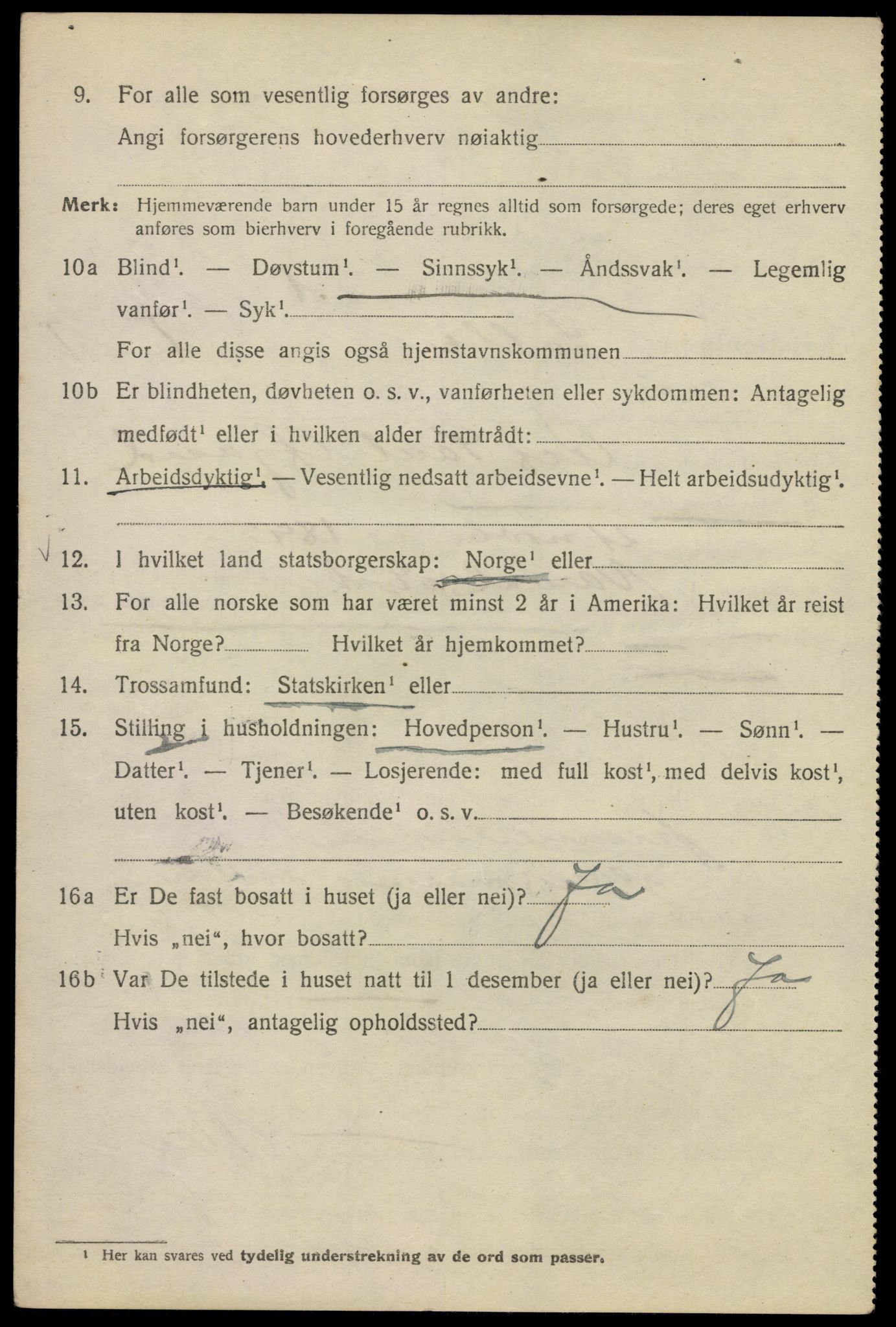 SAO, 1920 census for Kristiania, 1920, p. 527784