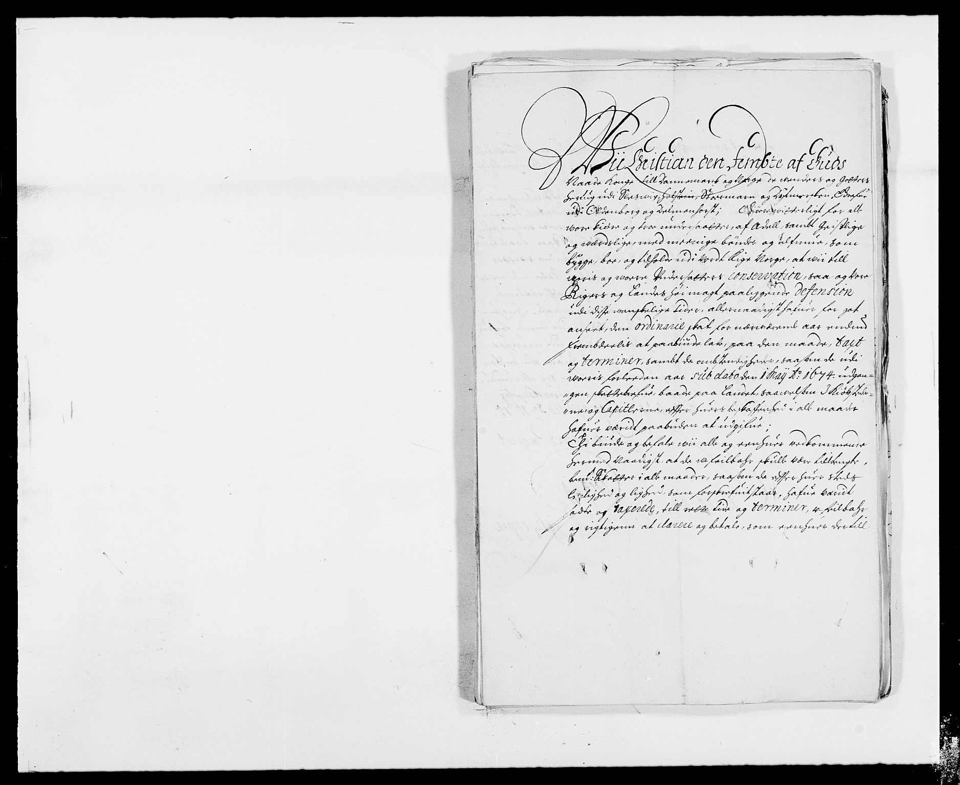 Rentekammeret inntil 1814, Reviderte regnskaper, Fogderegnskap, RA/EA-4092/R42/L2539: Mandal fogderi, 1671-1675, p. 297