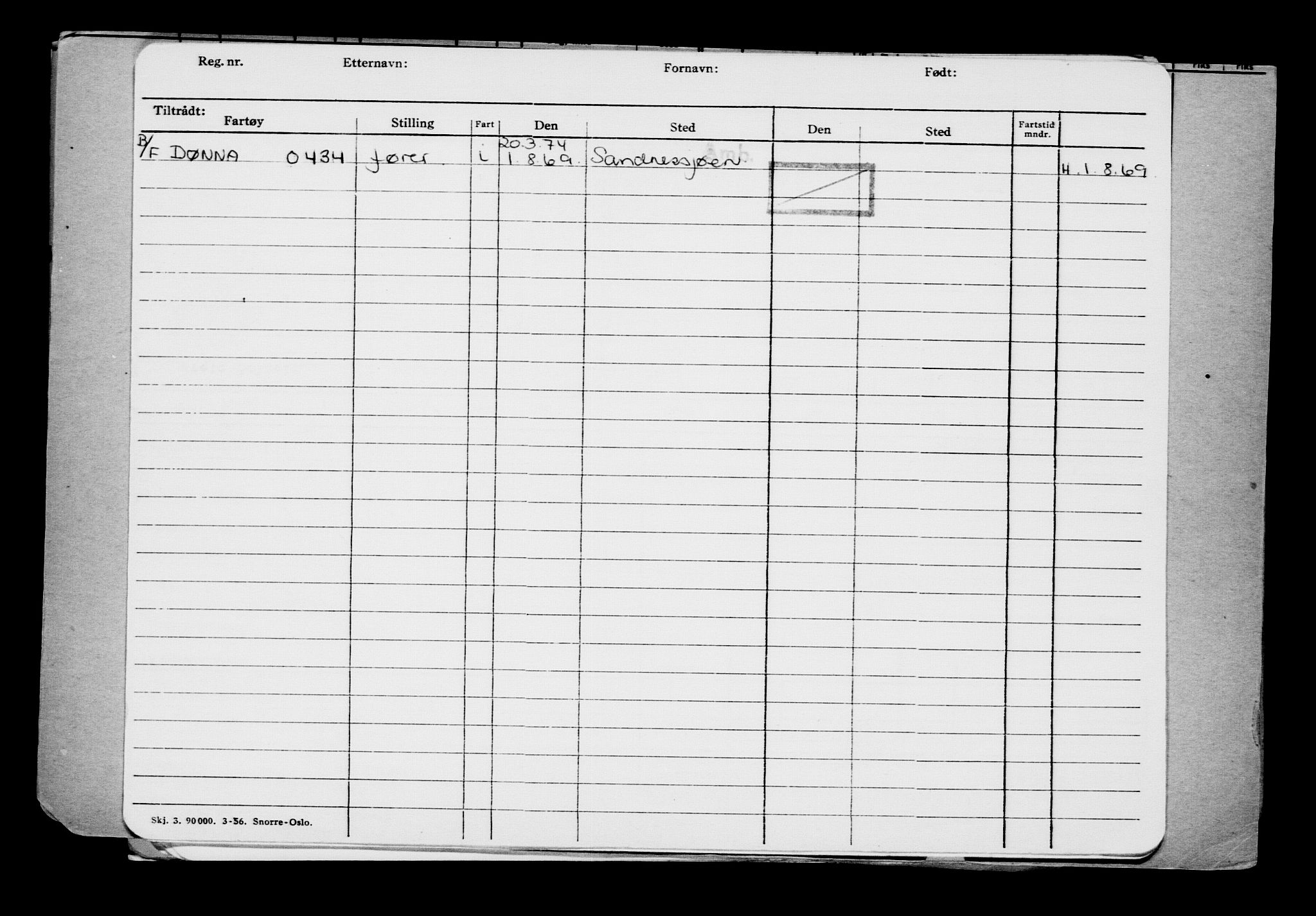 Direktoratet for sjømenn, AV/RA-S-3545/G/Gb/L0192: Hovedkort, 1921, p. 378