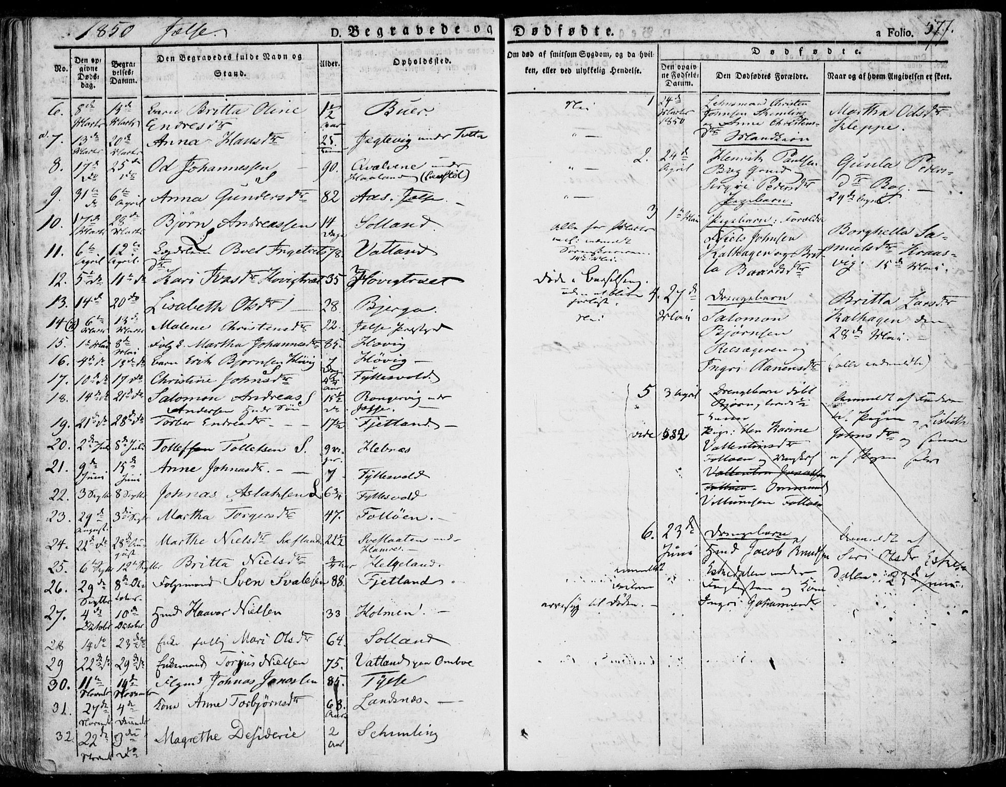 Jelsa sokneprestkontor, AV/SAST-A-101842/01/IV: Parish register (official) no. A 6.2, 1828-1853, p. 577