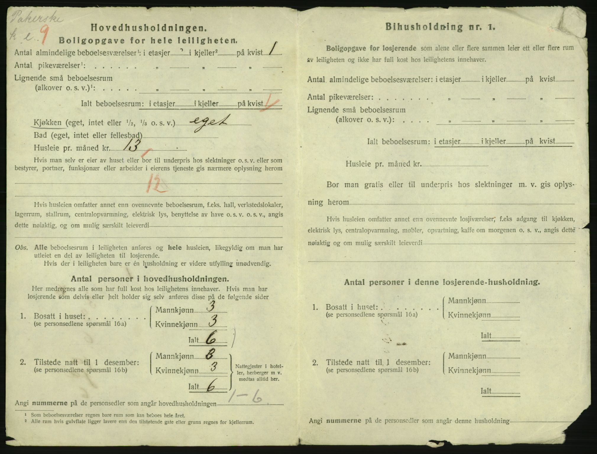 SAO, 1920 census for Kristiania, 1920, p. 87956