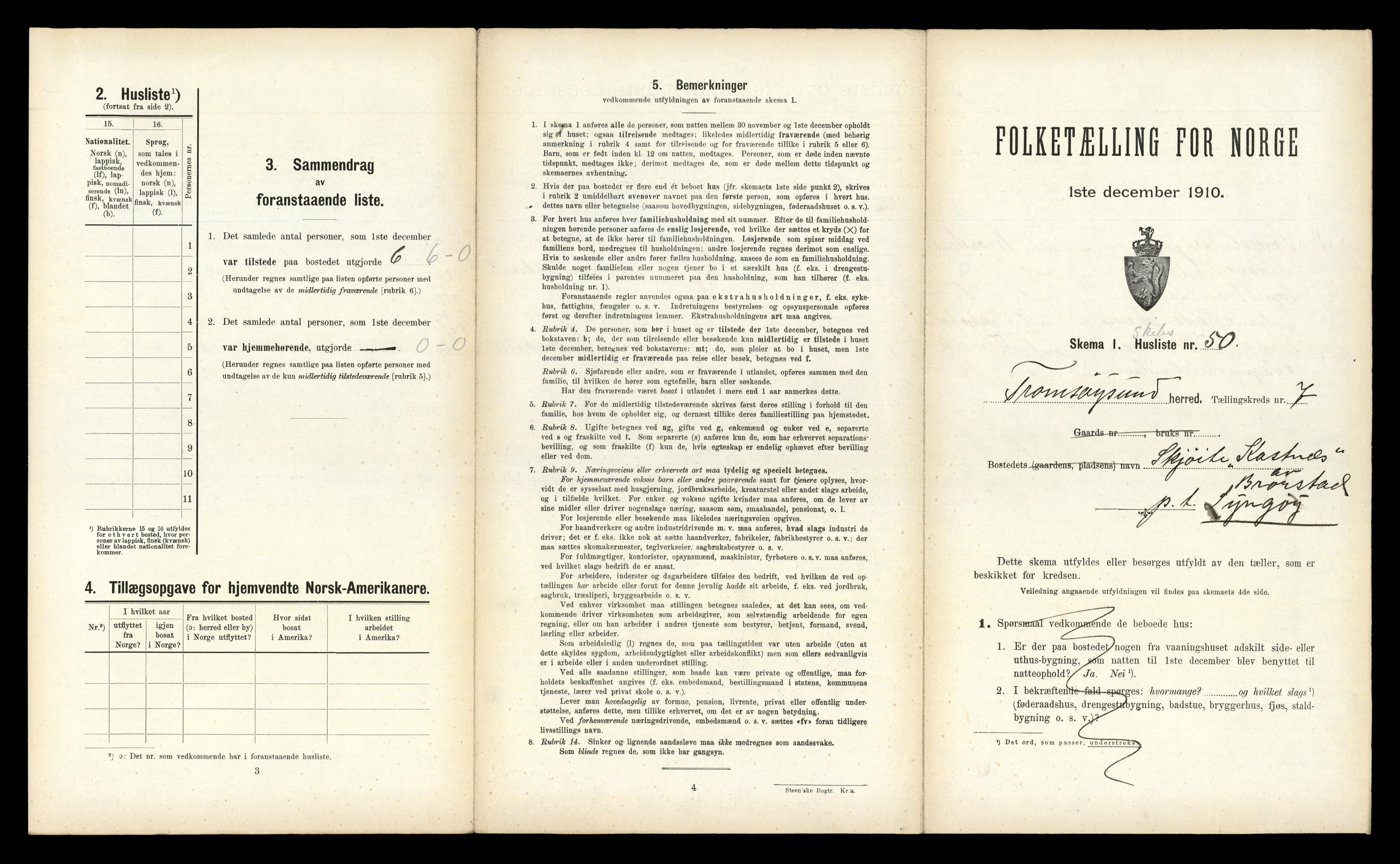 RA, 1910 census for Tromsøysund, 1910, p. 1423