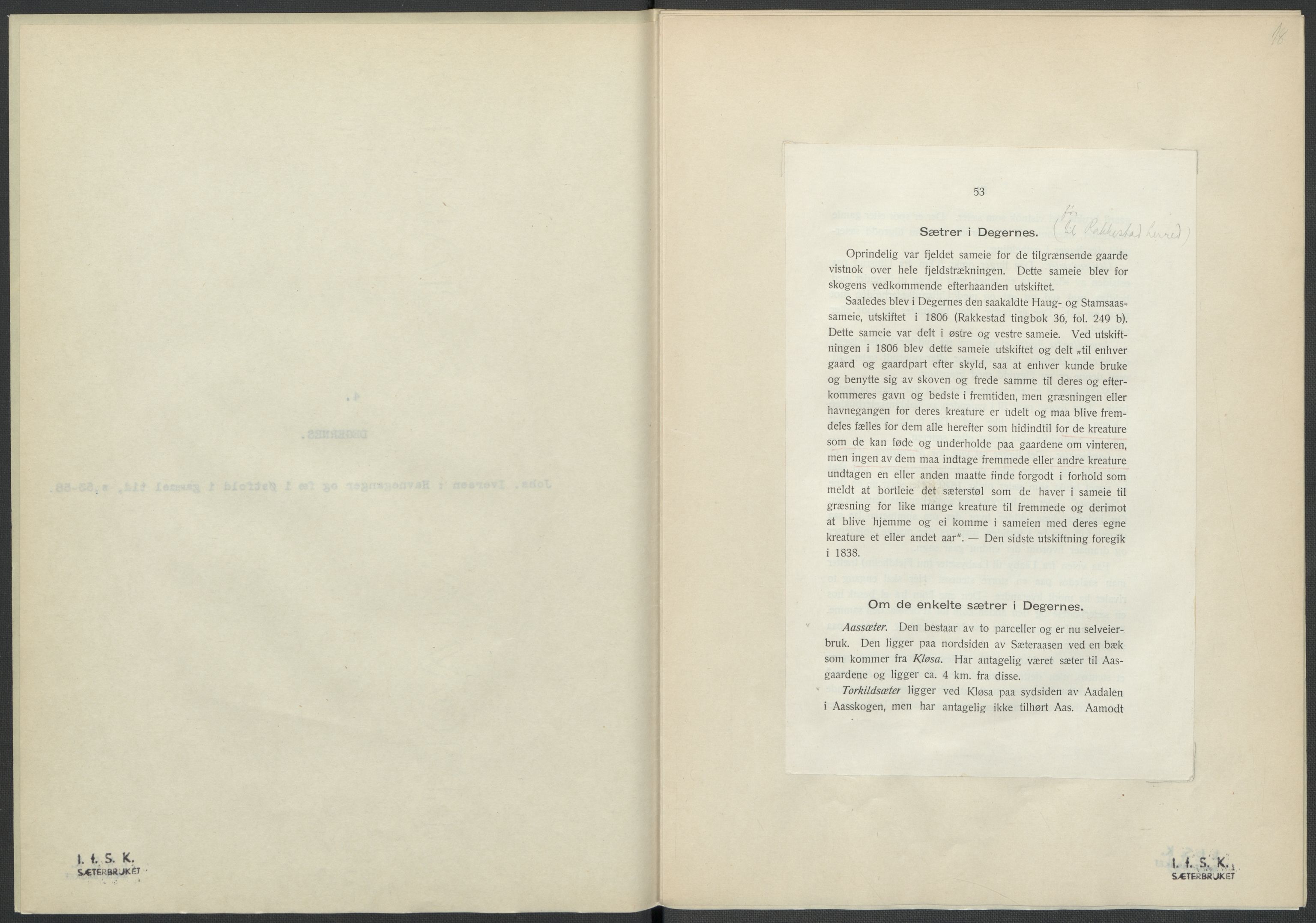 Instituttet for sammenlignende kulturforskning, AV/RA-PA-0424/F/Fc/L0002/0001: Eske B2: / Østfold (perm I), 1932-1935, p. 18