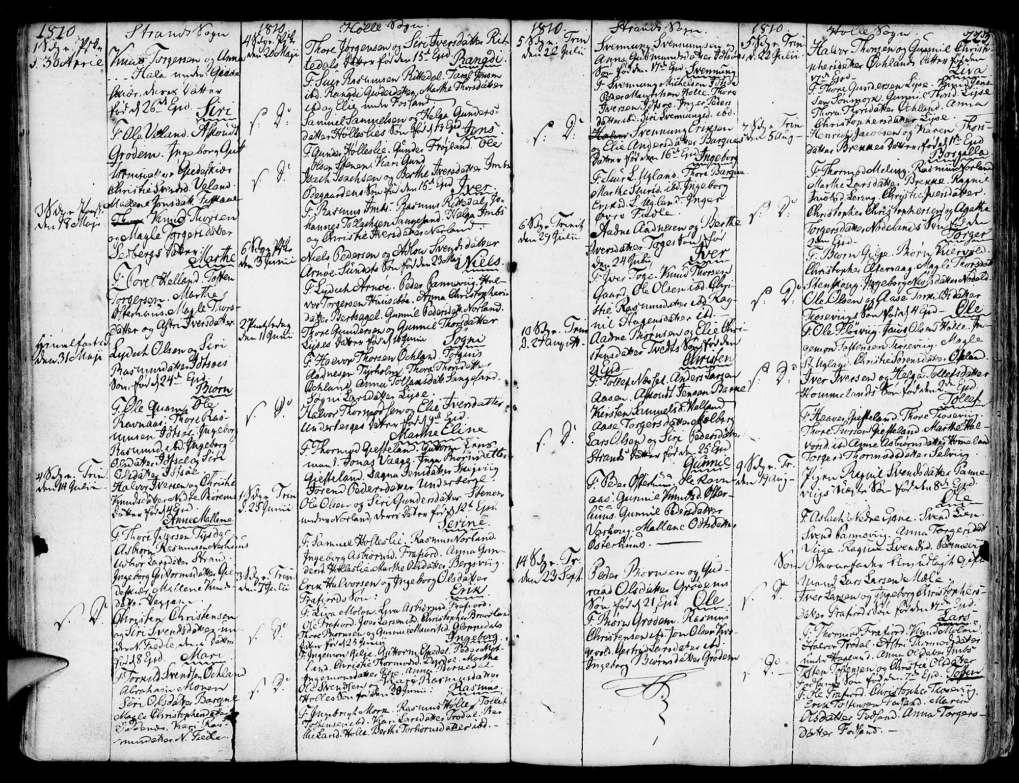 Strand sokneprestkontor, AV/SAST-A-101828/H/Ha/Haa/L0003: Parish register (official) no. A 3, 1769-1816, p. 223