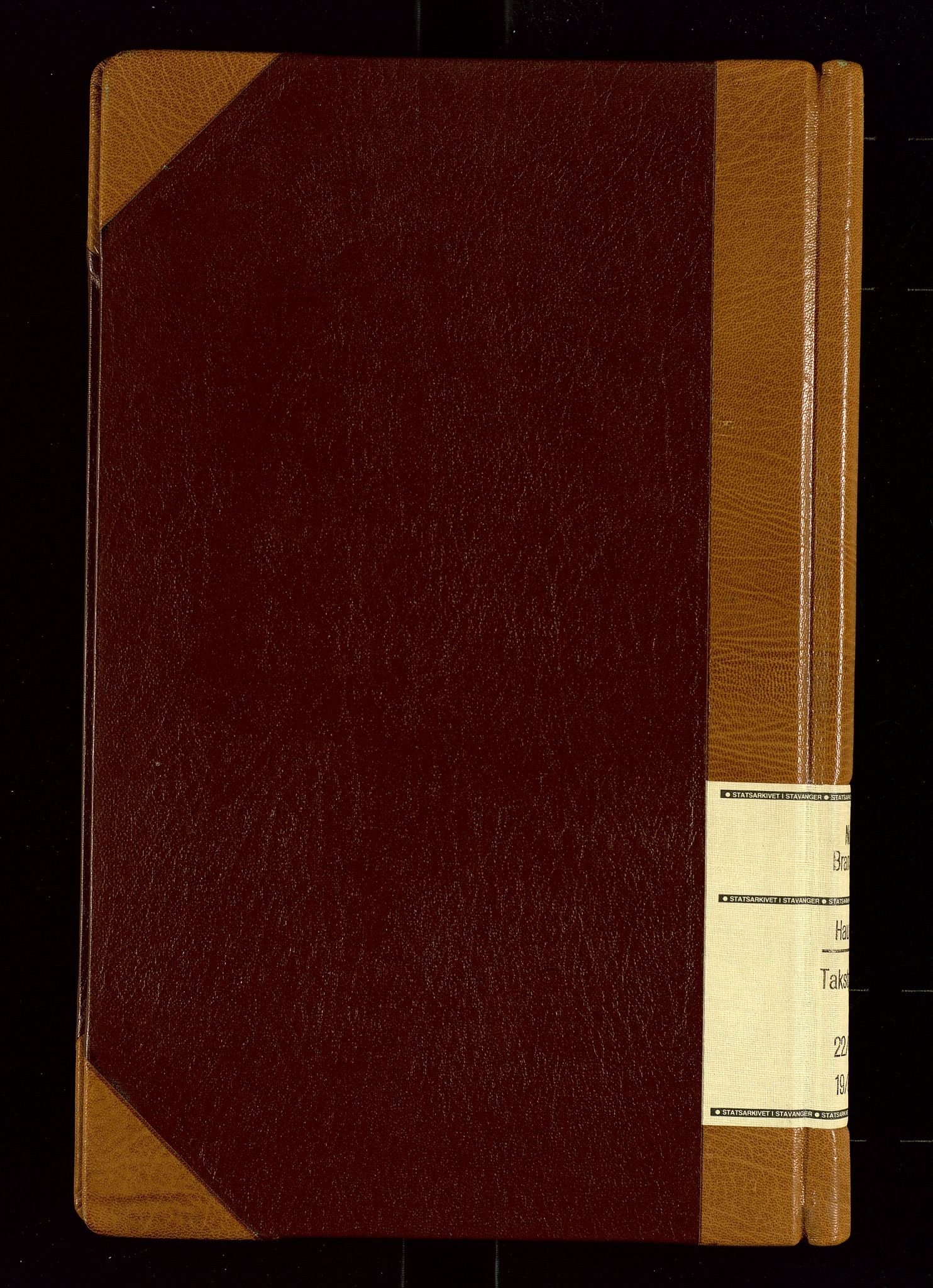 Norges Brannkasse Haugesund, SAST/A-102142/0002/O/L0001: Branntakstprotokoll, 1883-1899