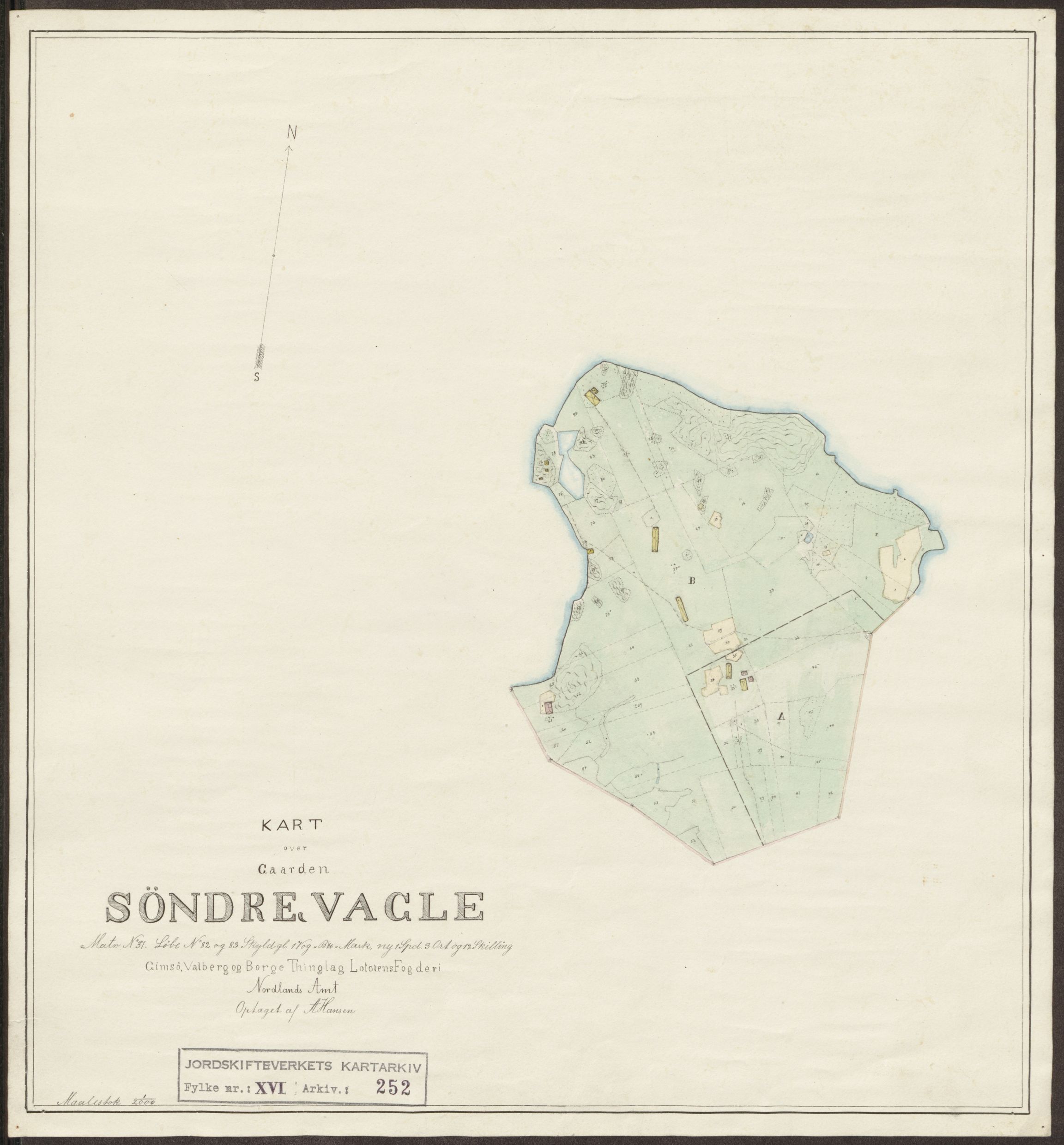 Jordskifteverkets kartarkiv, AV/RA-S-3929/T, 1859-1988, p. 350