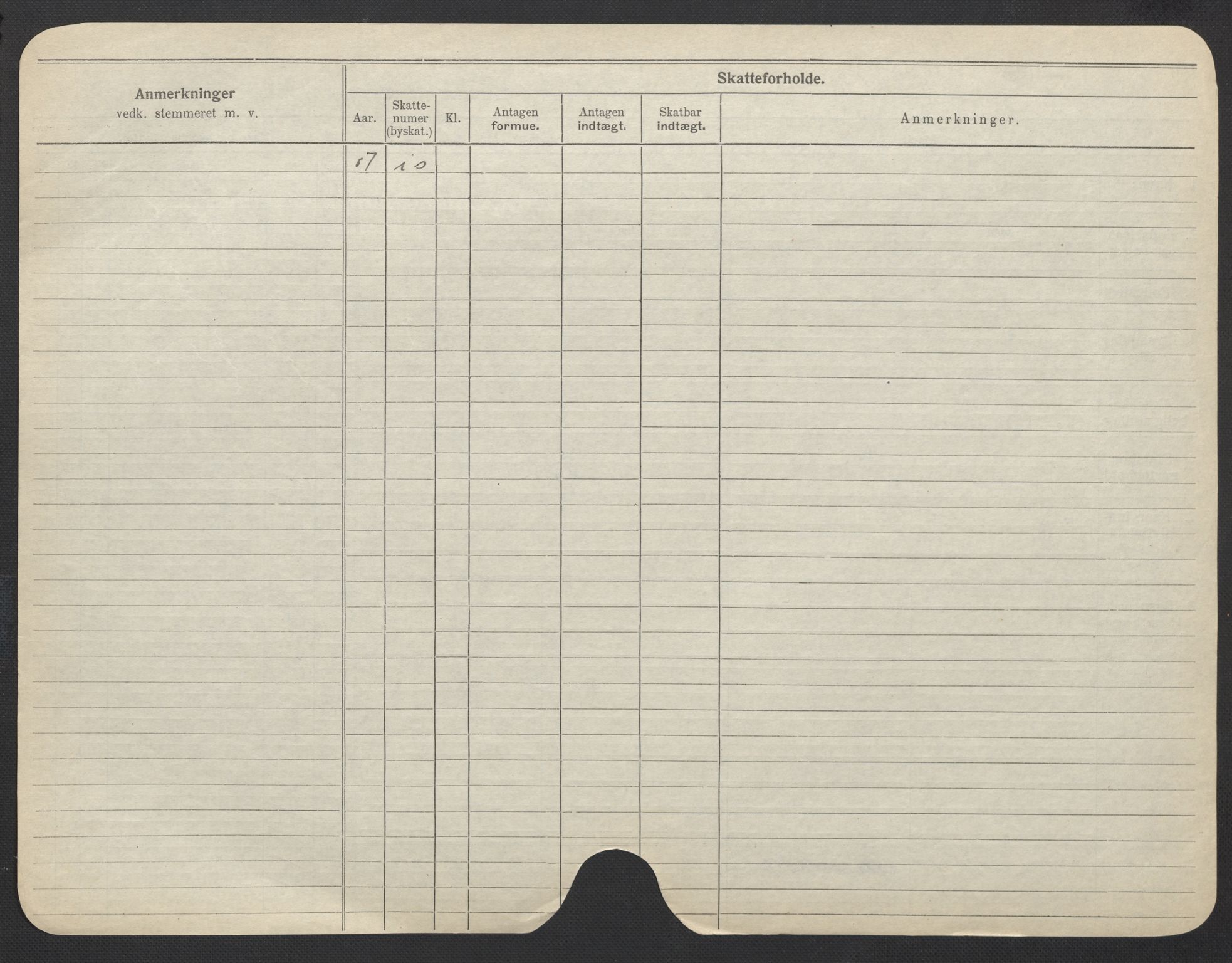 Oslo folkeregister, Registerkort, AV/SAO-A-11715/F/Fa/Fac/L0023: Kvinner, 1906-1914, p. 250b