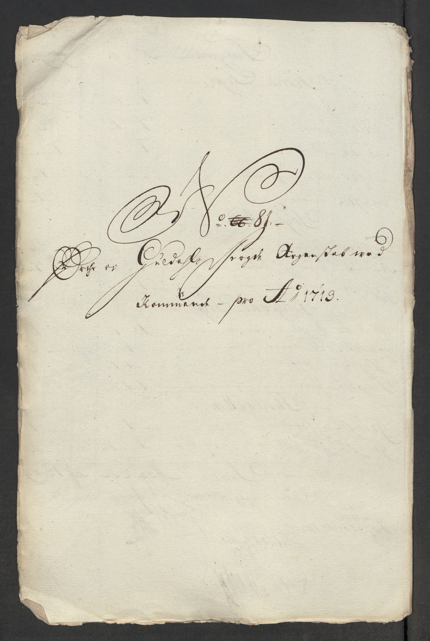 Rentekammeret inntil 1814, Reviderte regnskaper, Fogderegnskap, AV/RA-EA-4092/R60/L3964: Fogderegnskap Orkdal og Gauldal, 1713, p. 568