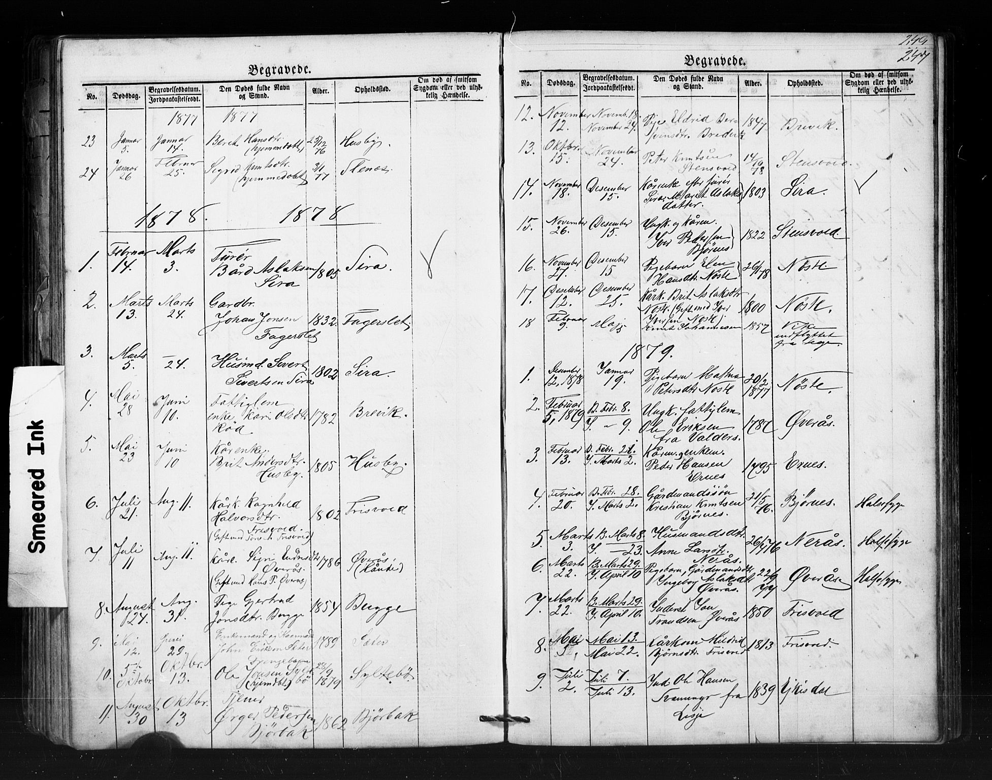 Ministerialprotokoller, klokkerbøker og fødselsregistre - Møre og Romsdal, SAT/A-1454/552/L0638: Parish register (copy) no. 552C01, 1867-1902, p. 247