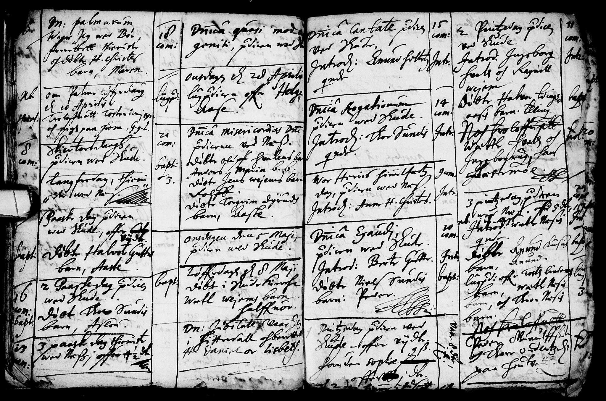 Sauherad kirkebøker, AV/SAKO-A-298/F/Fa/L0001: Parish register (official) no. I 1, 1649-1681