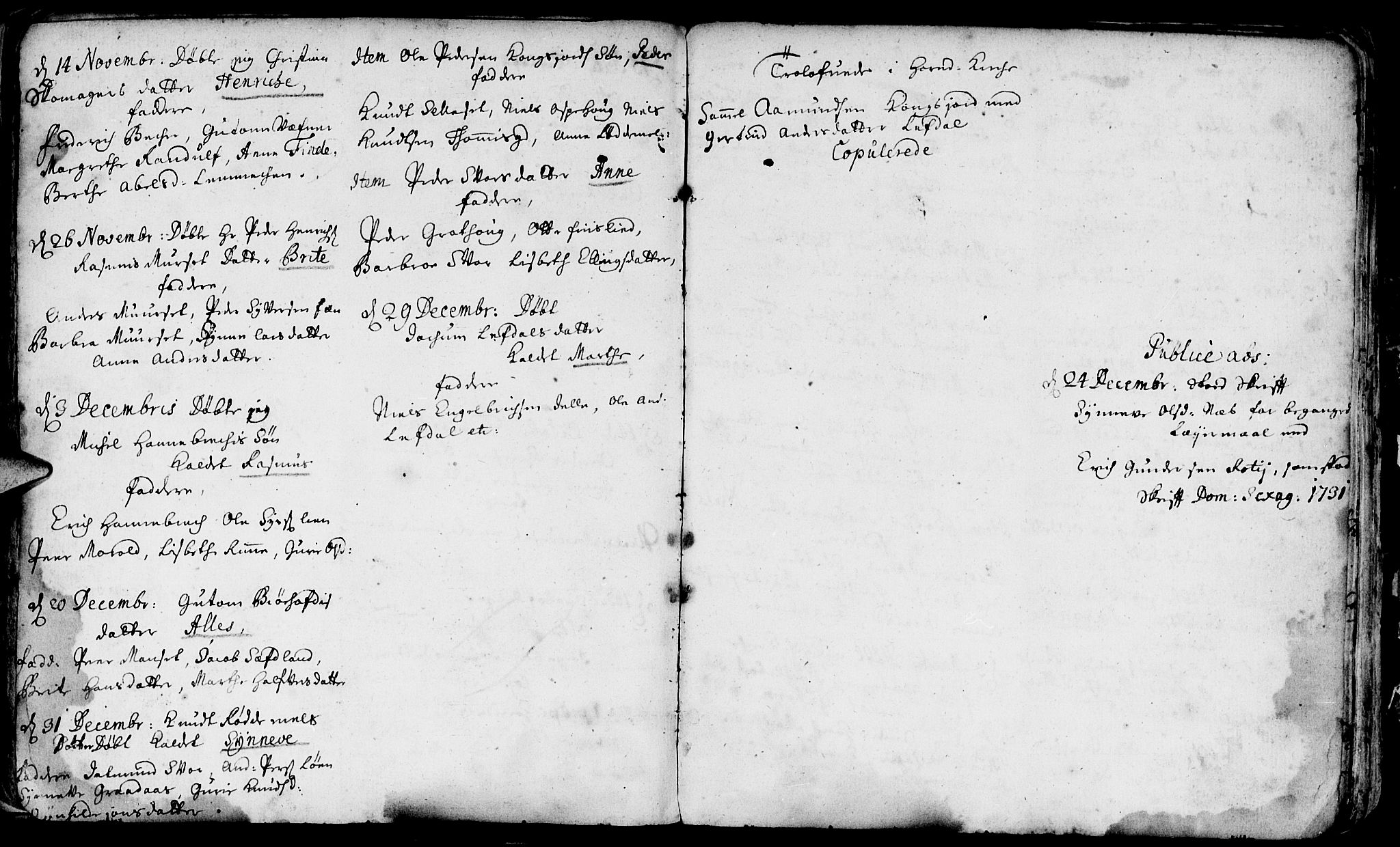 Eid sokneprestembete, AV/SAB-A-82301/H/Haa/Haaa/L0001: Parish register (official) no. A 1, 1722-1740, p. 55