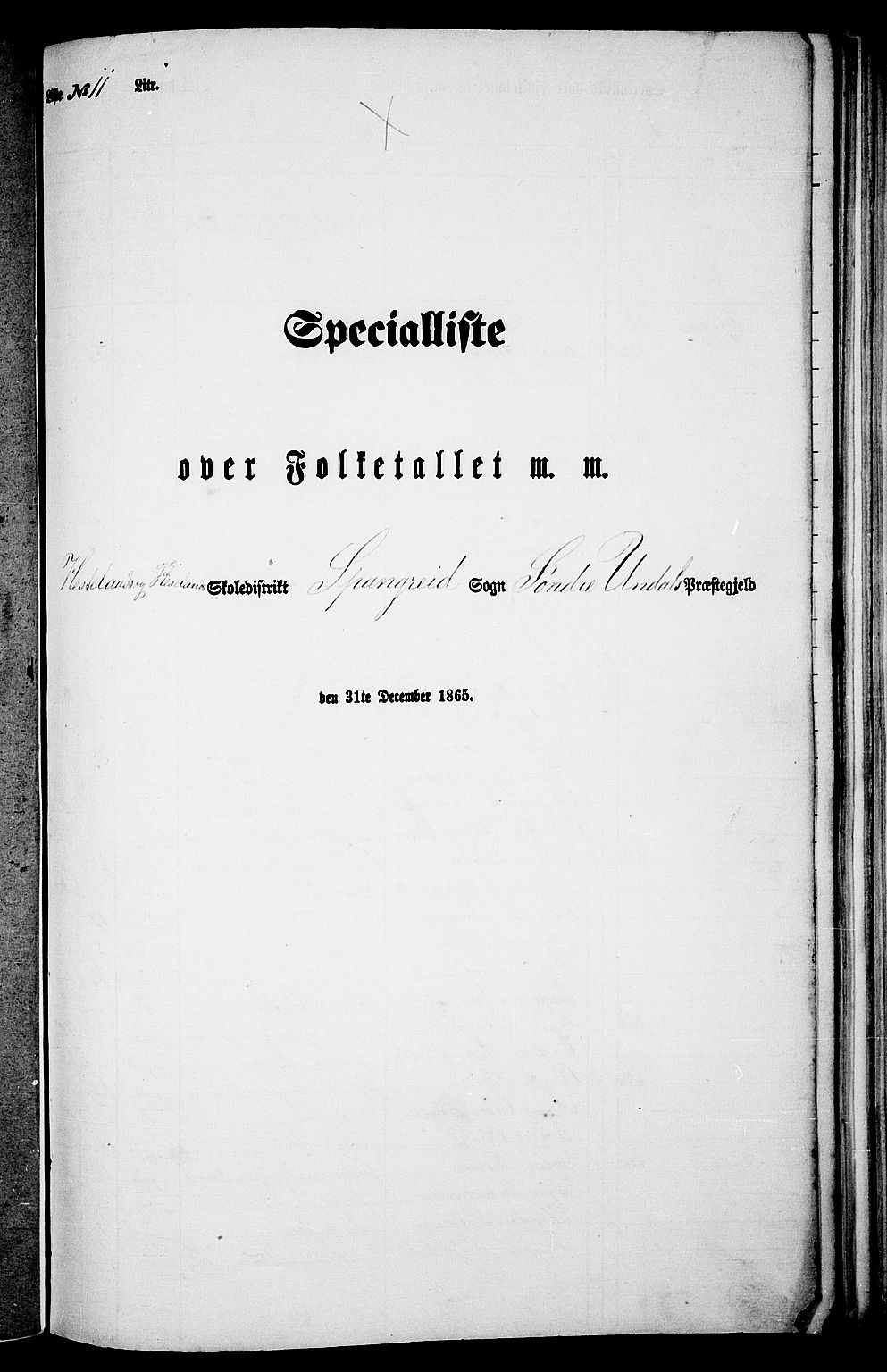 RA, 1865 census for Sør-Audnedal, 1865, p. 150