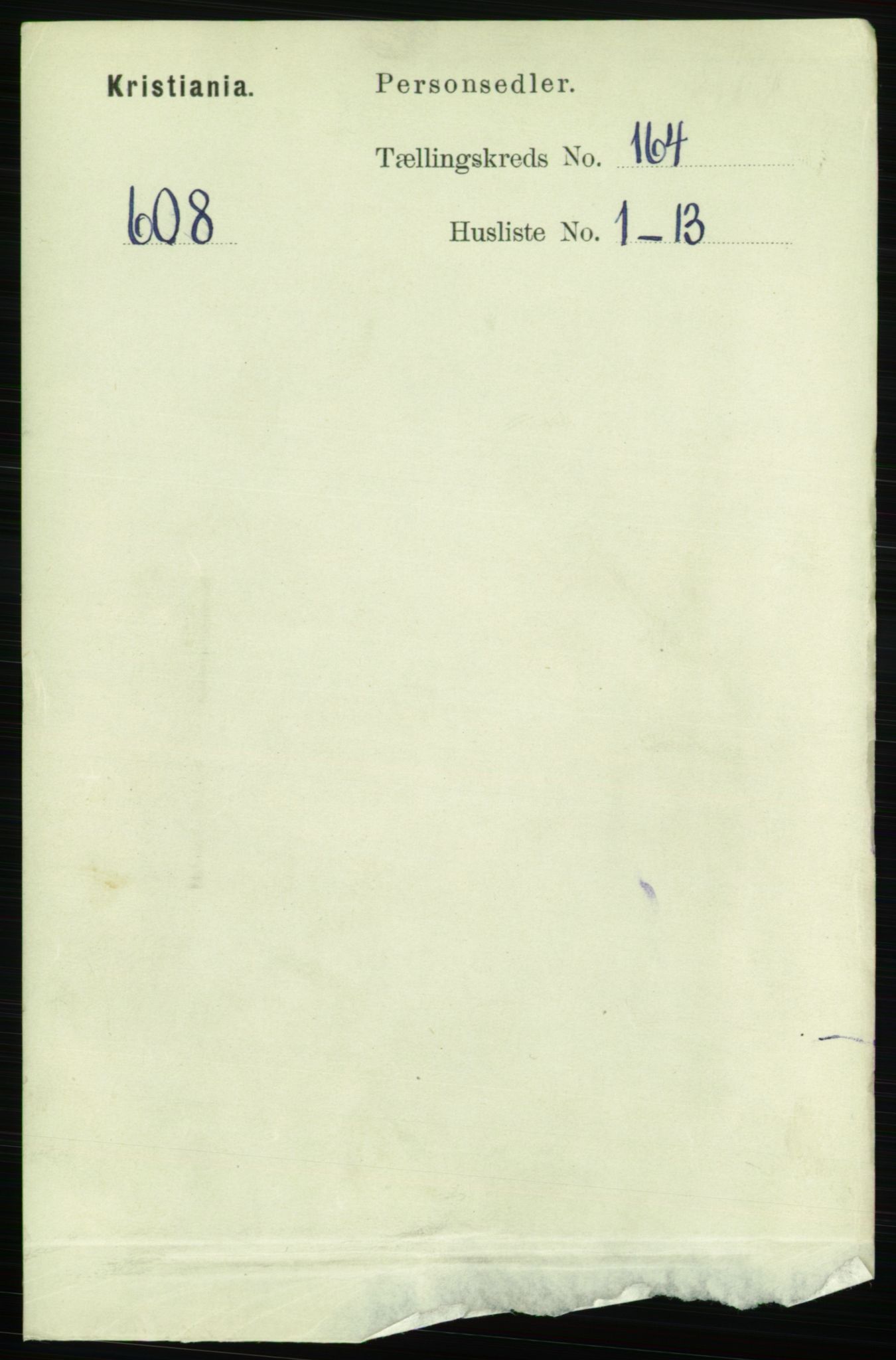 RA, 1891 census for 0301 Kristiania, 1891, p. 94440