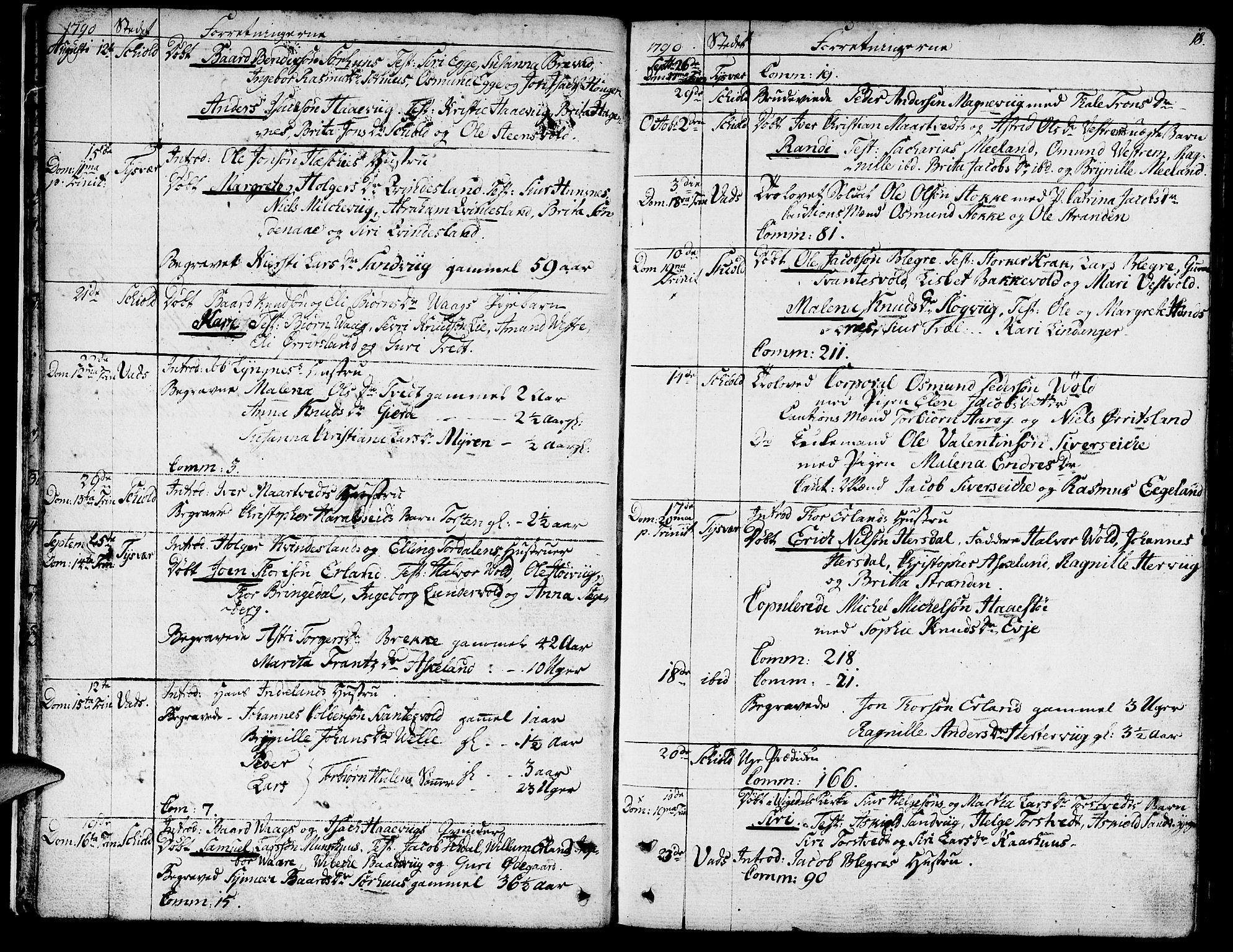 Skjold sokneprestkontor, AV/SAST-A-101847/H/Ha/Haa/L0002: Parish register (official) no. A 2, 1786-1815, p. 18