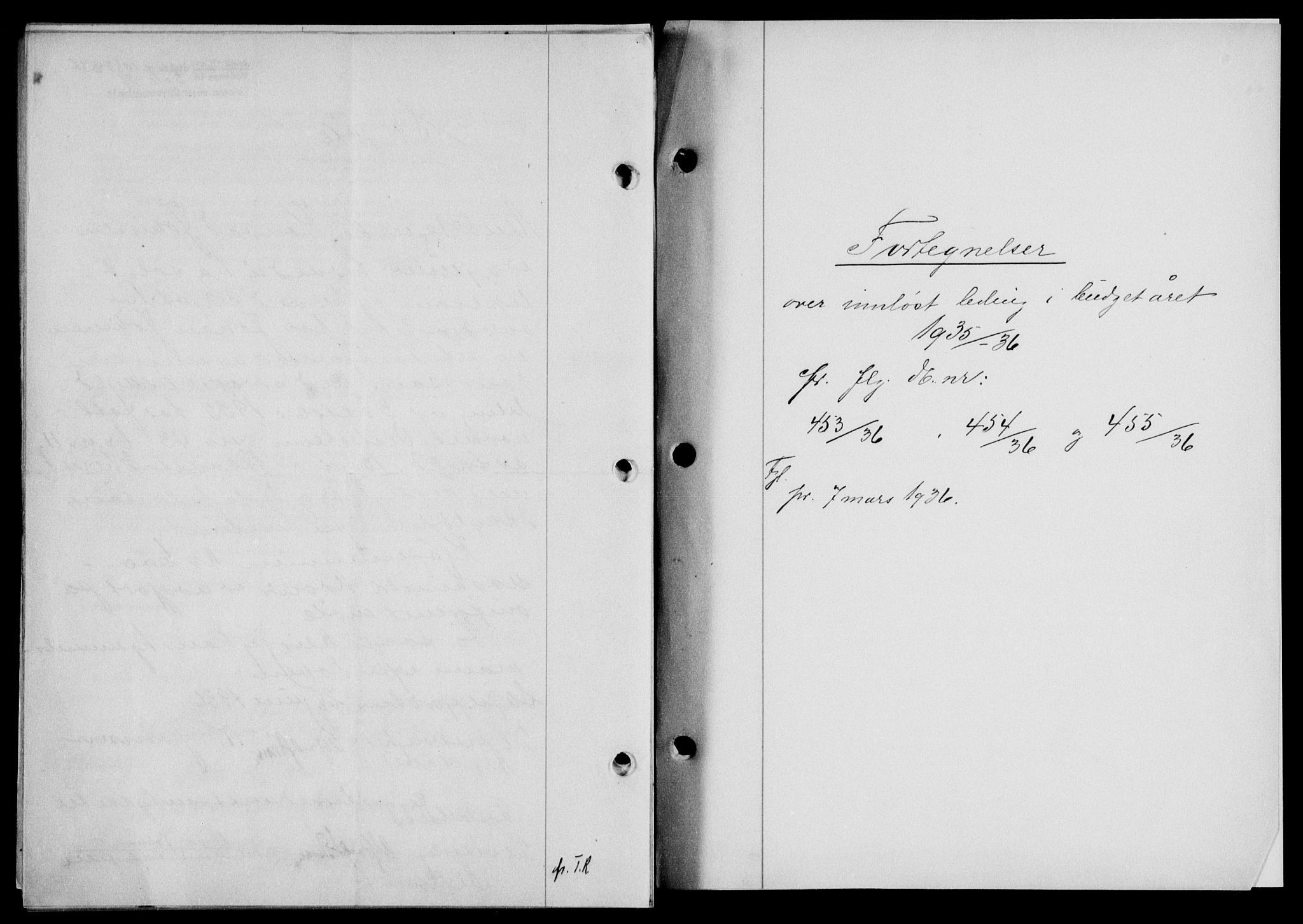 Lofoten sorenskriveri, SAT/A-0017/1/2/2C/L0033b: Mortgage book no. 33b, 1936-1936