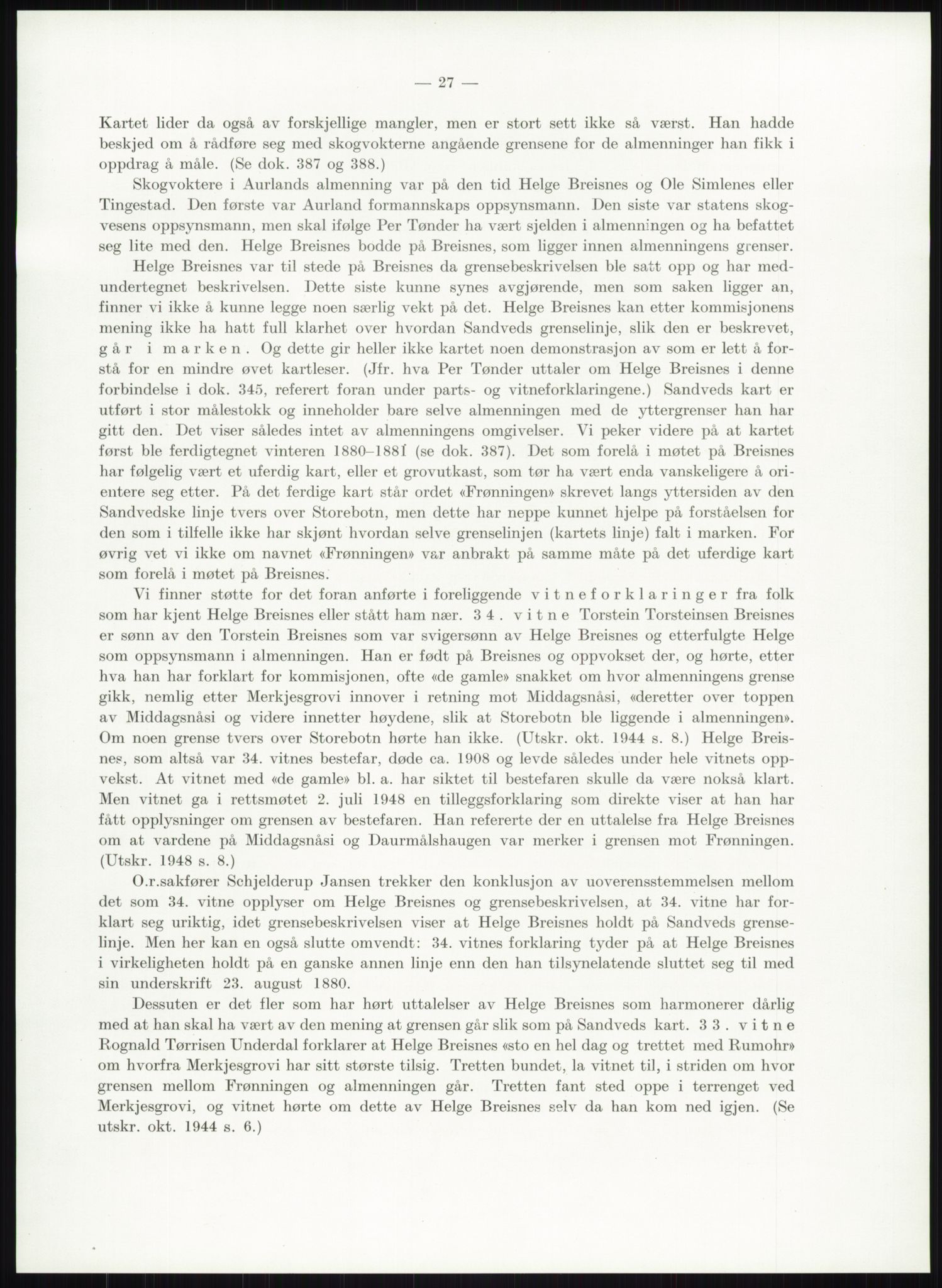 Høyfjellskommisjonen, AV/RA-S-1546/X/Xa/L0001: Nr. 1-33, 1909-1953, p. 3276
