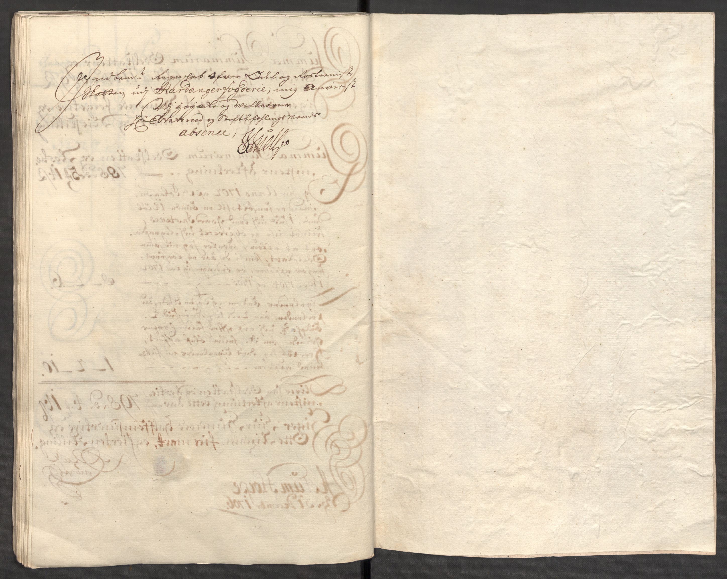 Rentekammeret inntil 1814, Reviderte regnskaper, Fogderegnskap, AV/RA-EA-4092/R48/L2984: Fogderegnskap Sunnhordland og Hardanger, 1706-1707, p. 177