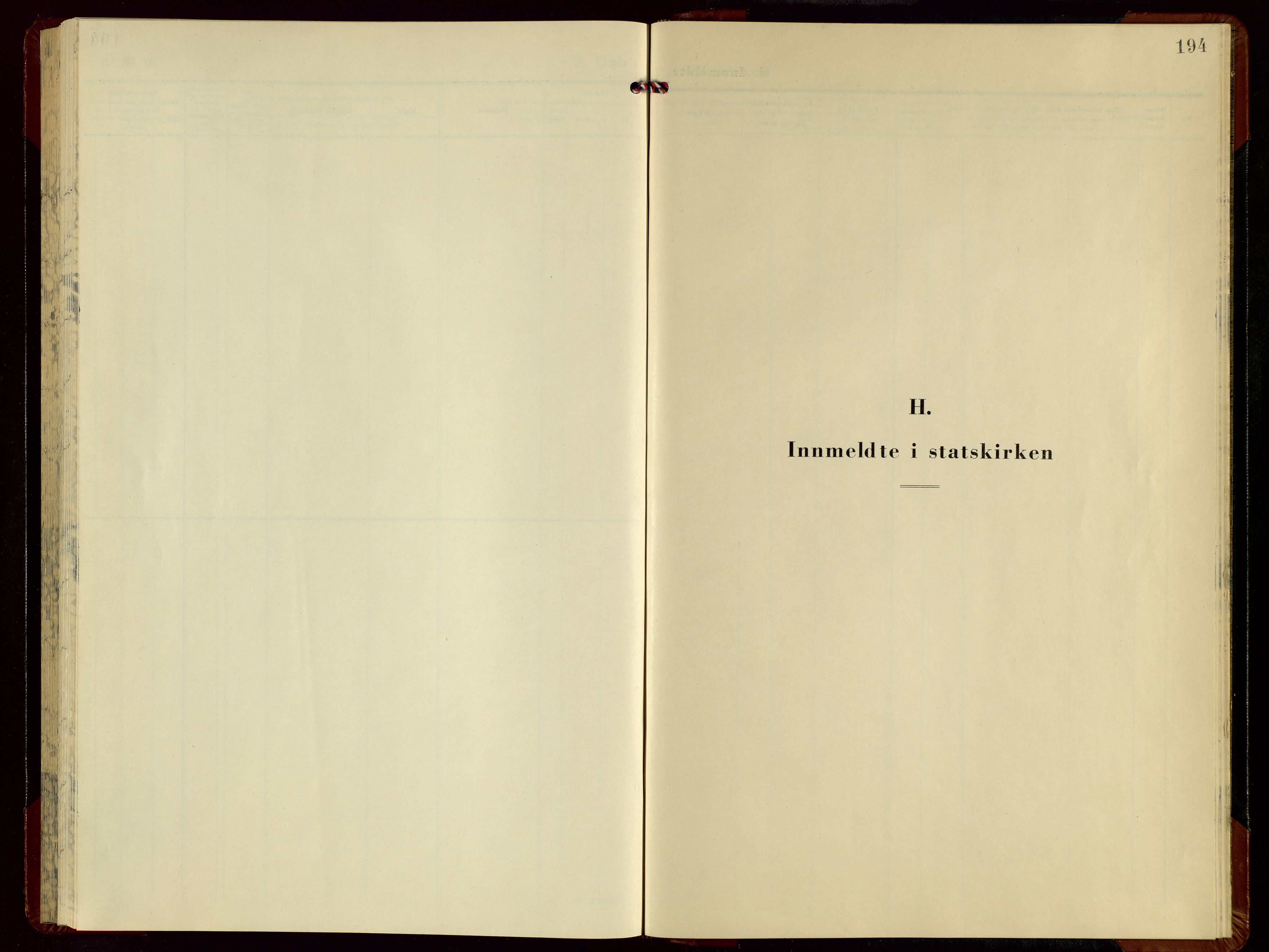 Kopervik sokneprestkontor, SAST/A-101850/H/Ha/Hab/L0011: Parish register (copy) no. B 11, 1949-1964, p. 194