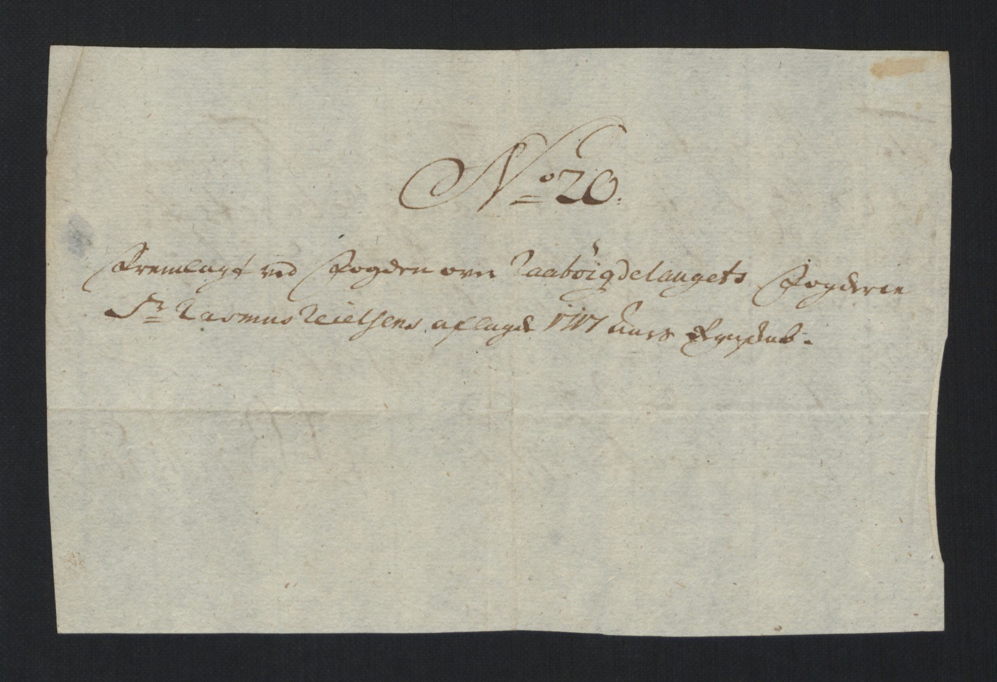 Rentekammeret inntil 1814, Reviderte regnskaper, Fogderegnskap, AV/RA-EA-4092/R40/L2452: Fogderegnskap Råbyggelag, 1716-1717, p. 305