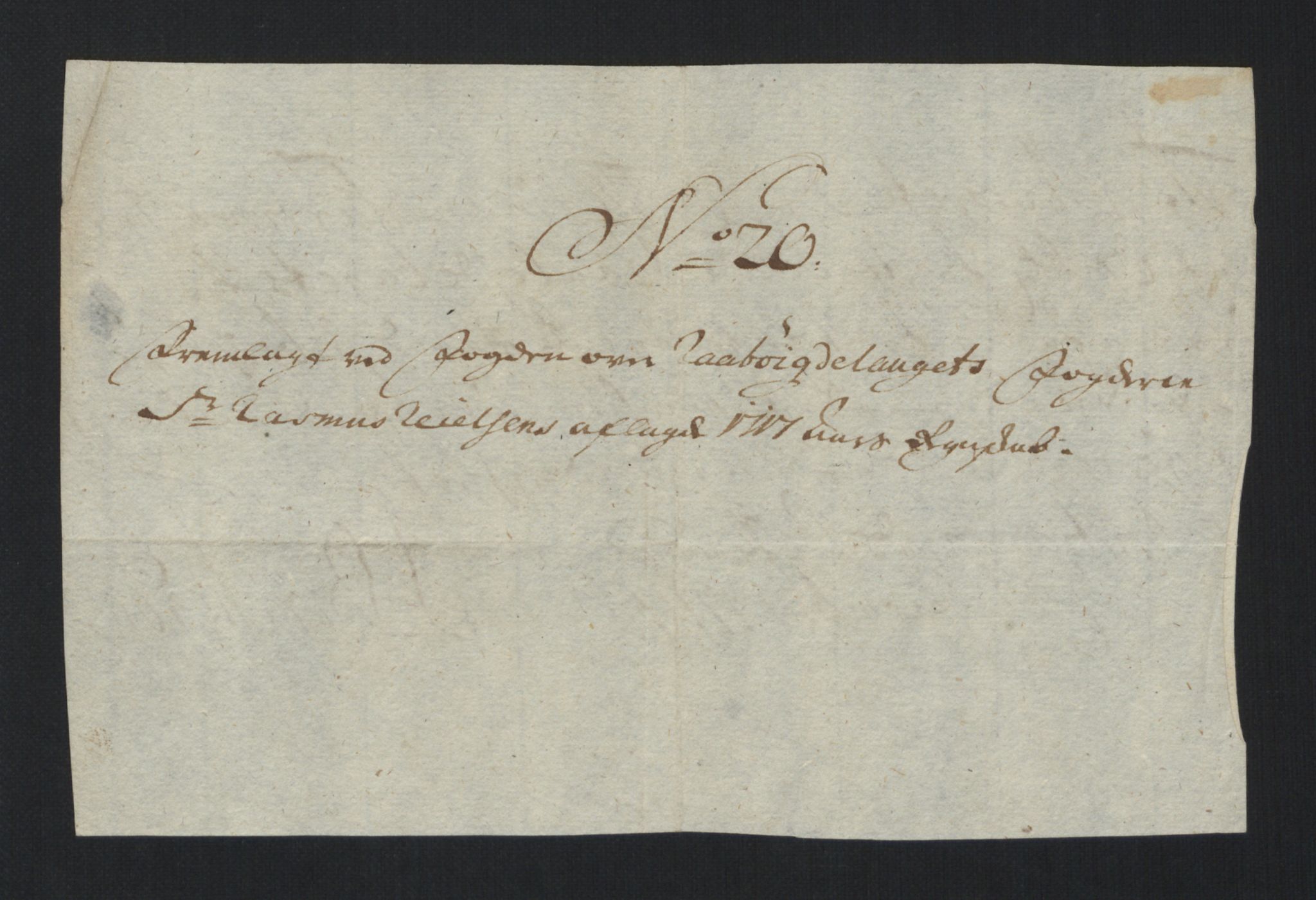 Rentekammeret inntil 1814, Reviderte regnskaper, Fogderegnskap, RA/EA-4092/R40/L2452: Fogderegnskap Råbyggelag, 1716-1717, p. 305