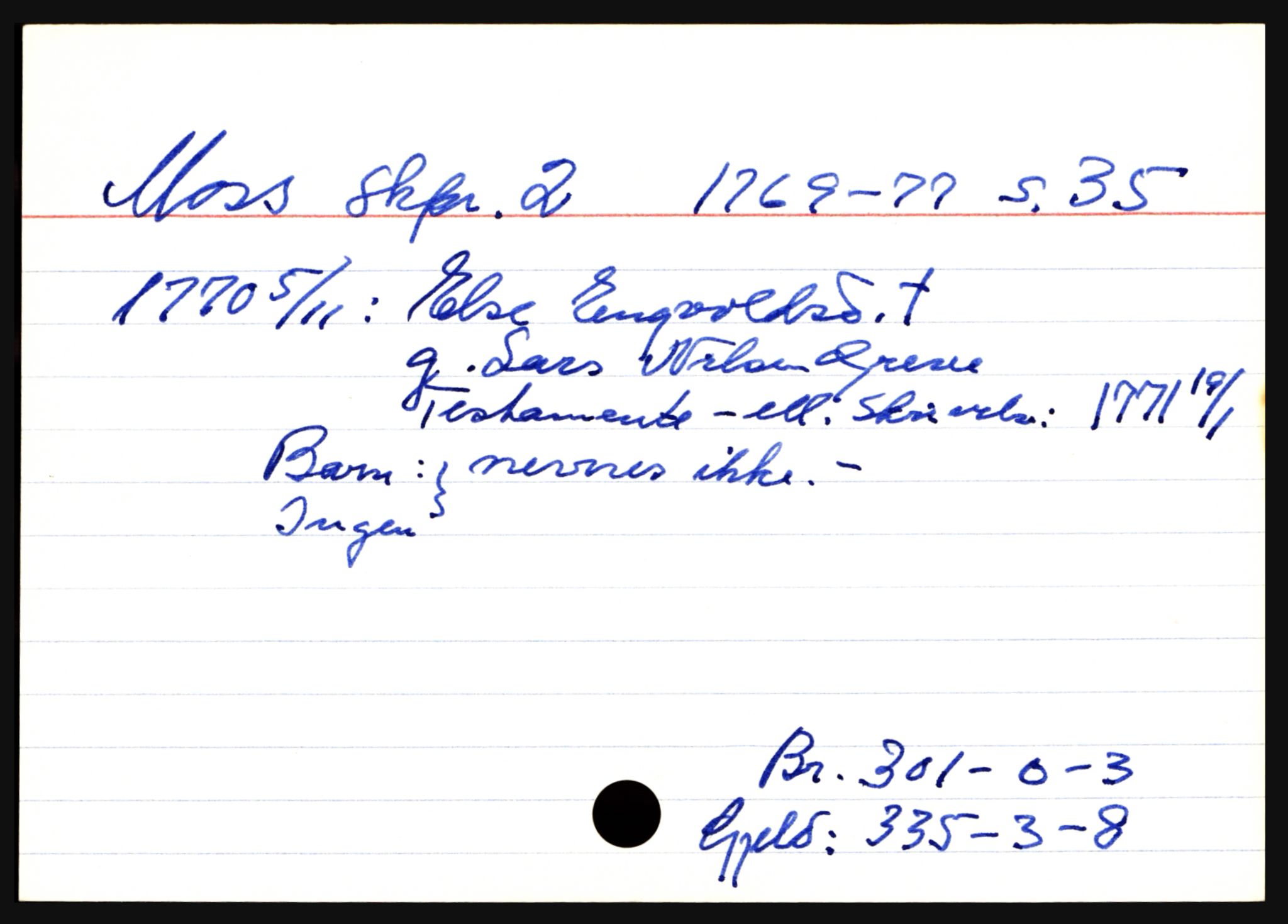 Moss byfogd, AV/SAO-A-10863/H, 1769-1777, p. 31