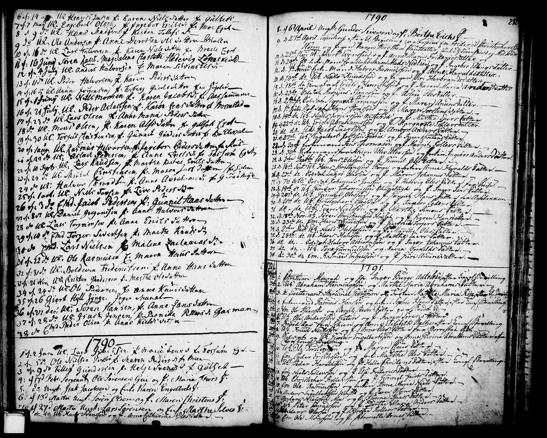 Gjerpen kirkebøker, SAKO/A-265/F/Fa/L0002: Parish register (official) no. I 2, 1747-1795, p. 232