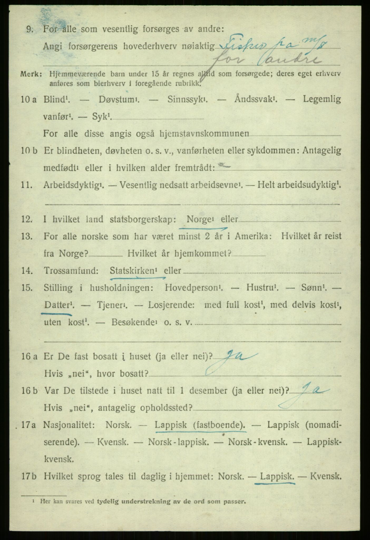 SATØ, 1920 census for Ibestad, 1920, p. 6757