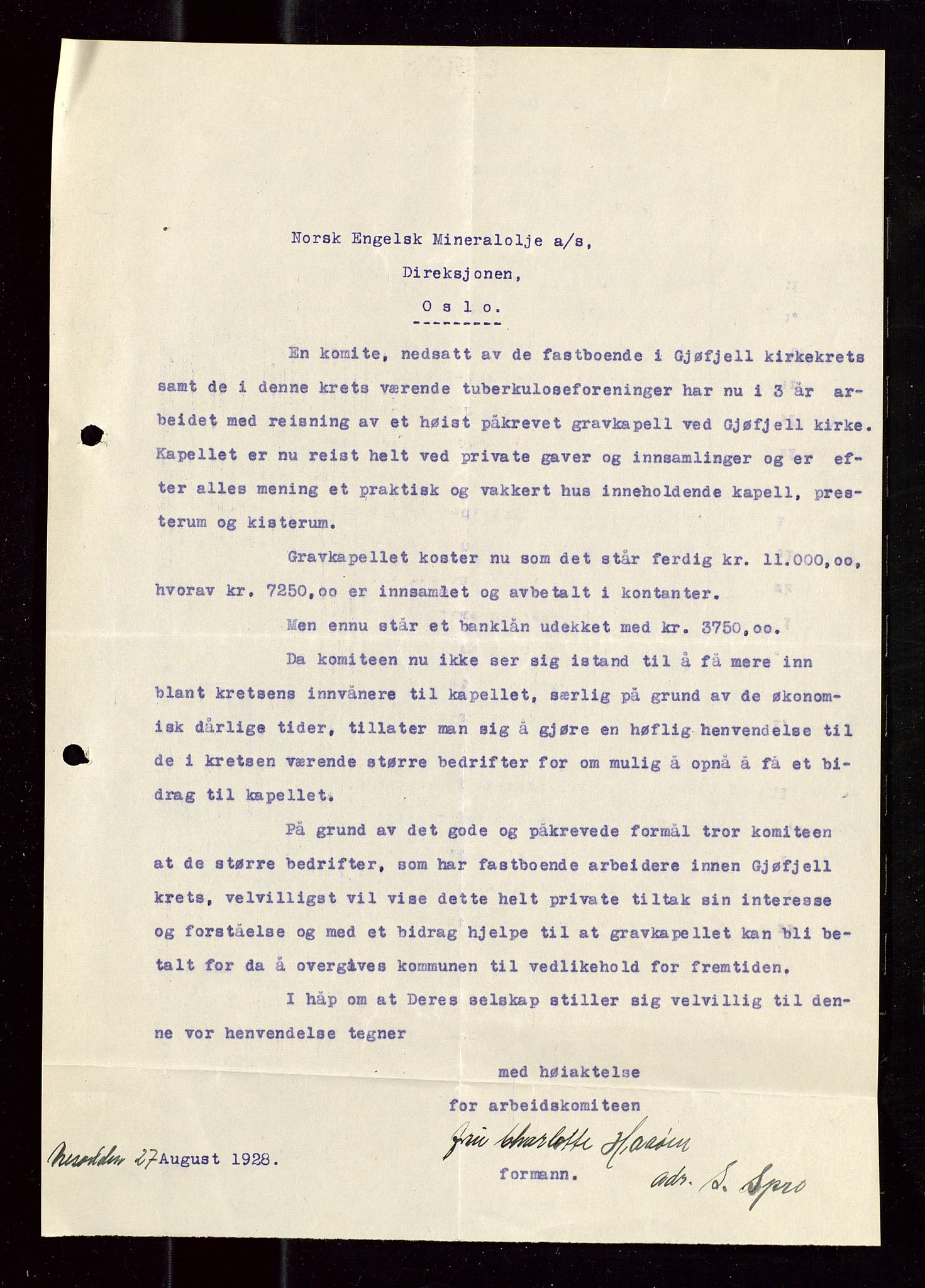 Pa 1521 - A/S Norske Shell, AV/SAST-A-101915/E/Ea/Eaa/L0015: Sjefskorrespondanse, 1928-1929, p. 9