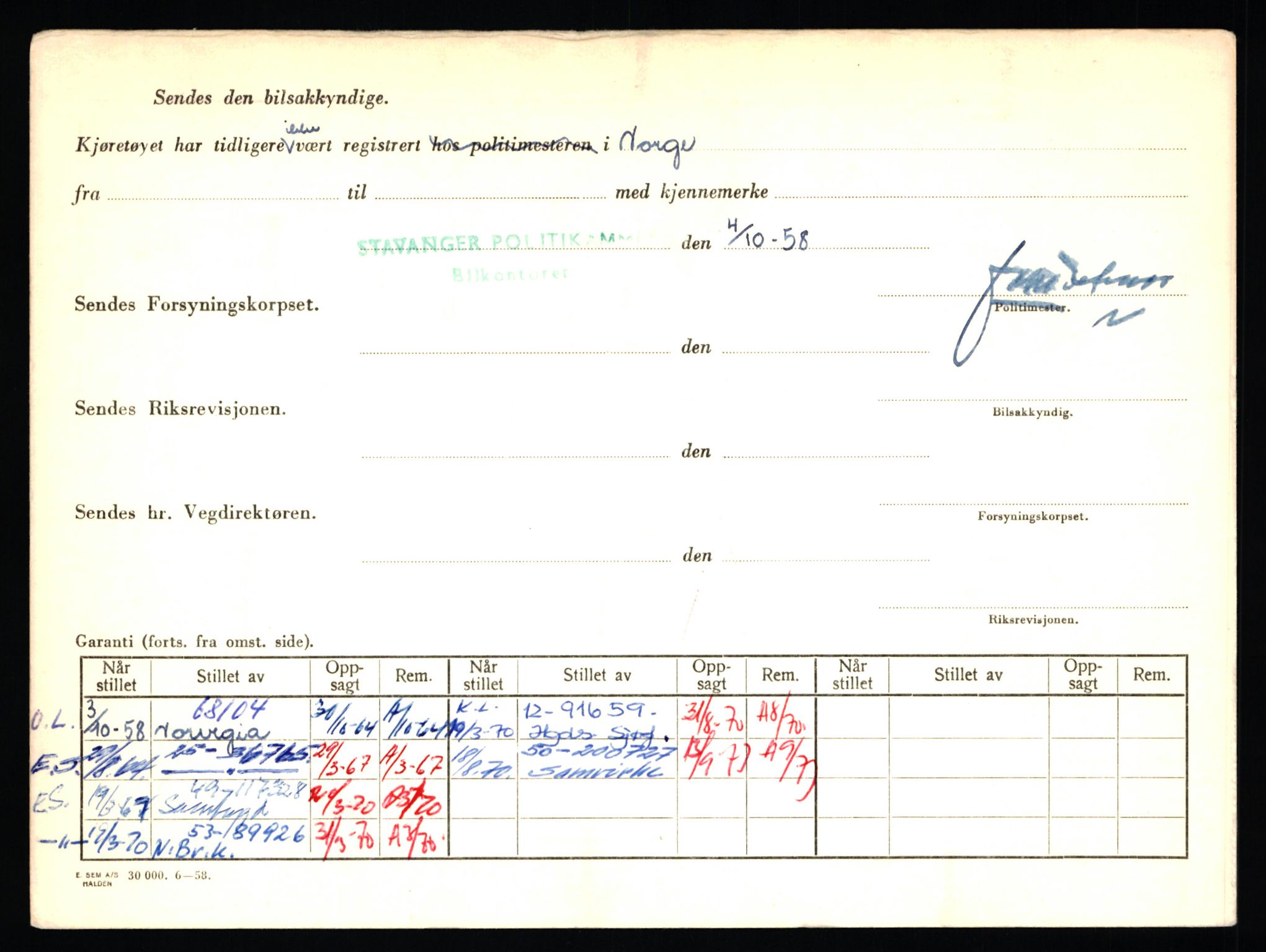 Stavanger trafikkstasjon, AV/SAST-A-101942/0/F/L0006: L-1700 - L-2149, 1930-1971, p. 1240