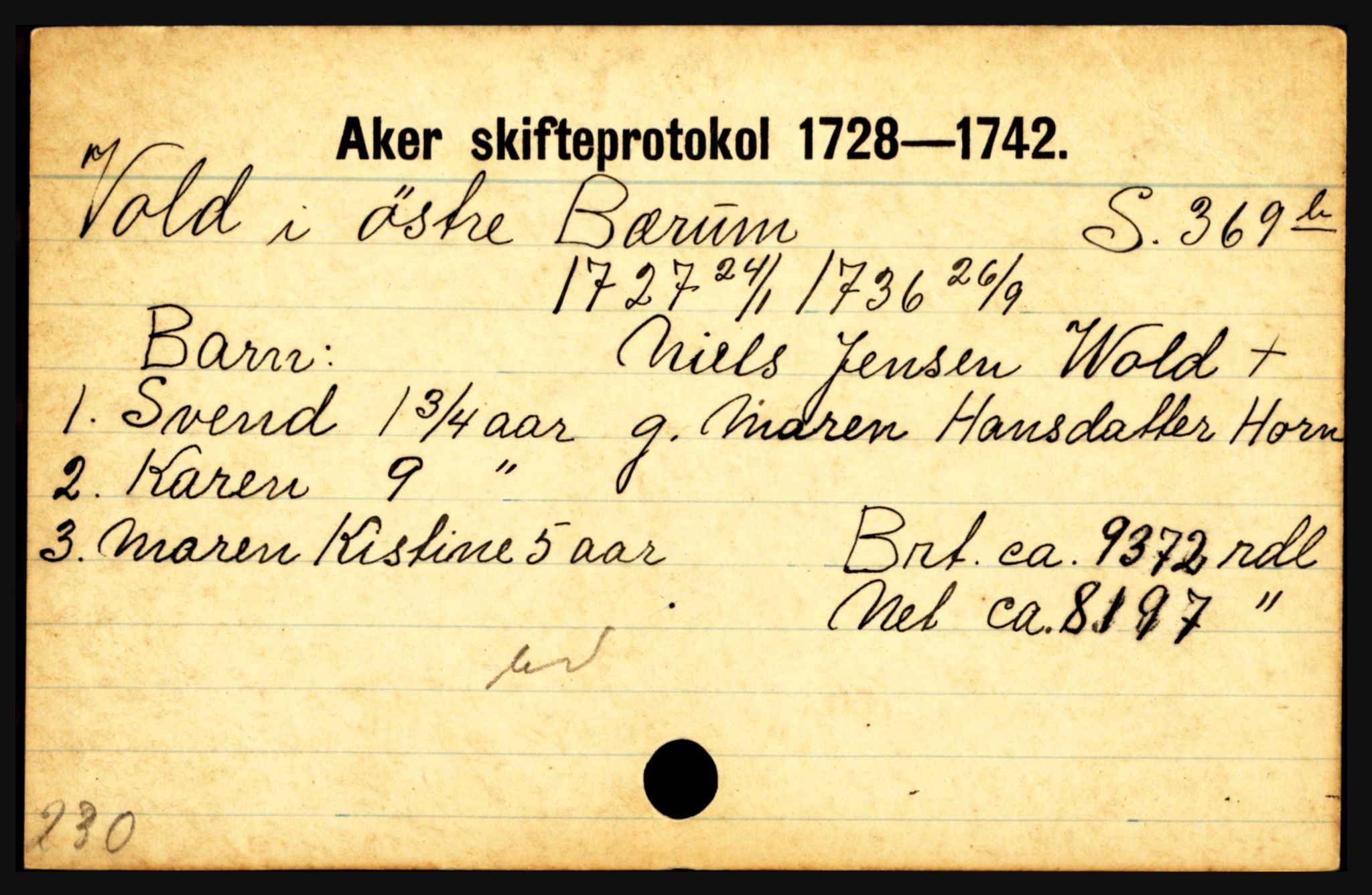 Aker sorenskriveri, SAO/A-10895/H, 1656-1820, p. 11891