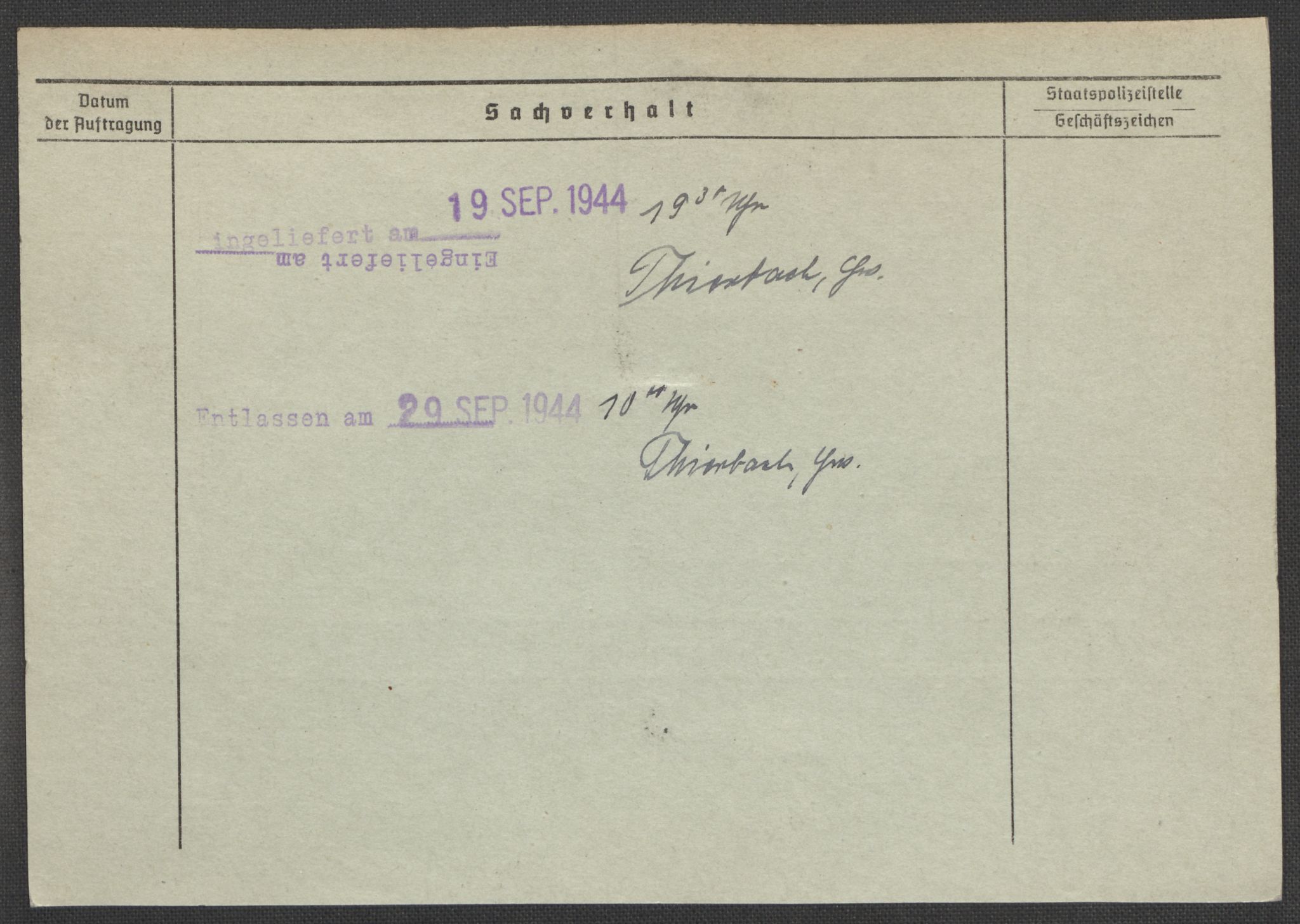 Befehlshaber der Sicherheitspolizei und des SD, AV/RA-RAFA-5969/E/Ea/Eaa/L0010: Register over norske fanger i Møllergata 19: Sø-Å, 1940-1945, p. 767