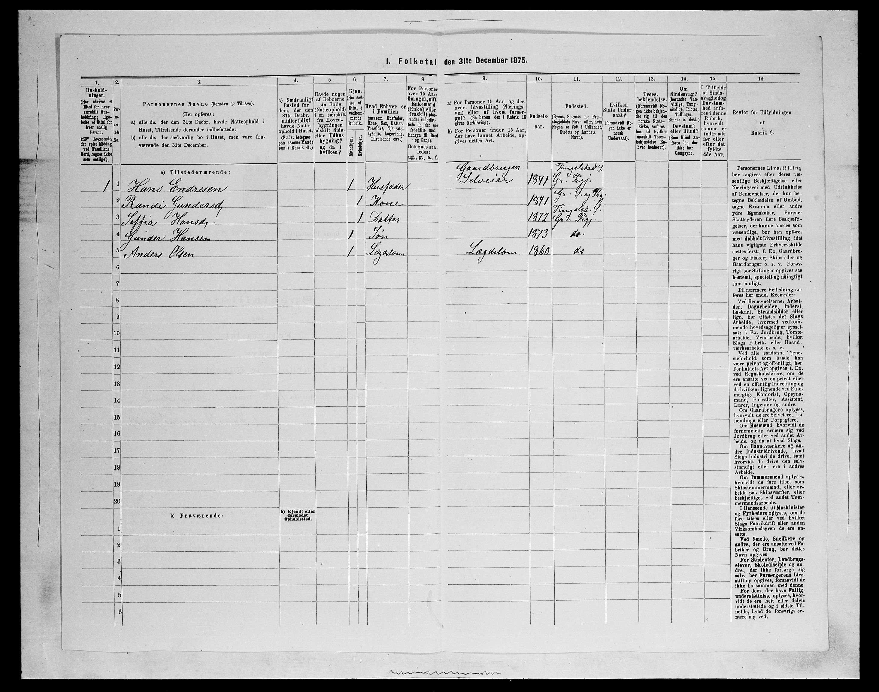 SAH, 1875 census for 0534P Gran, 1875, p. 1038
