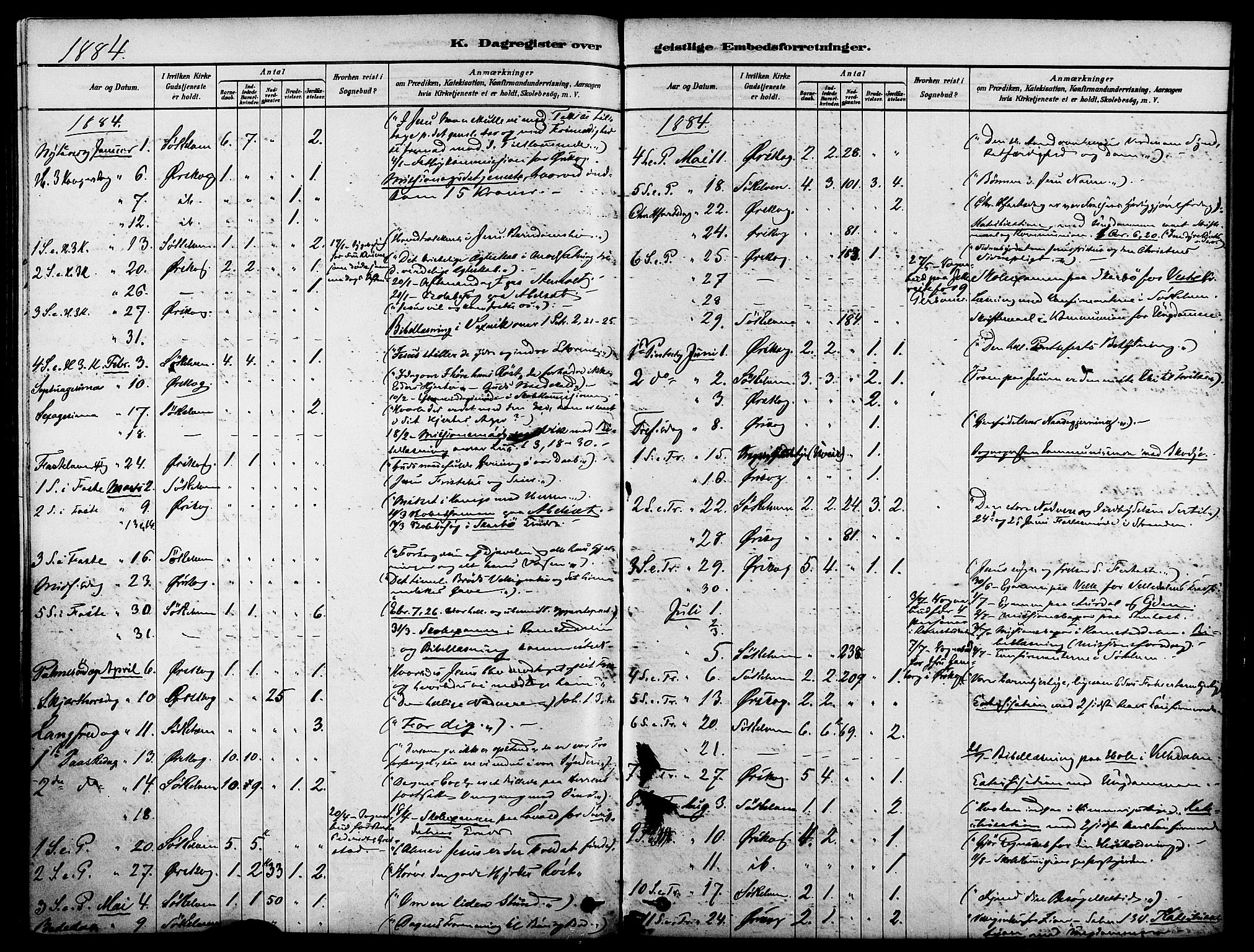 Ministerialprotokoller, klokkerbøker og fødselsregistre - Møre og Romsdal, AV/SAT-A-1454/522/L0315: Parish register (official) no. 522A10, 1878-1890