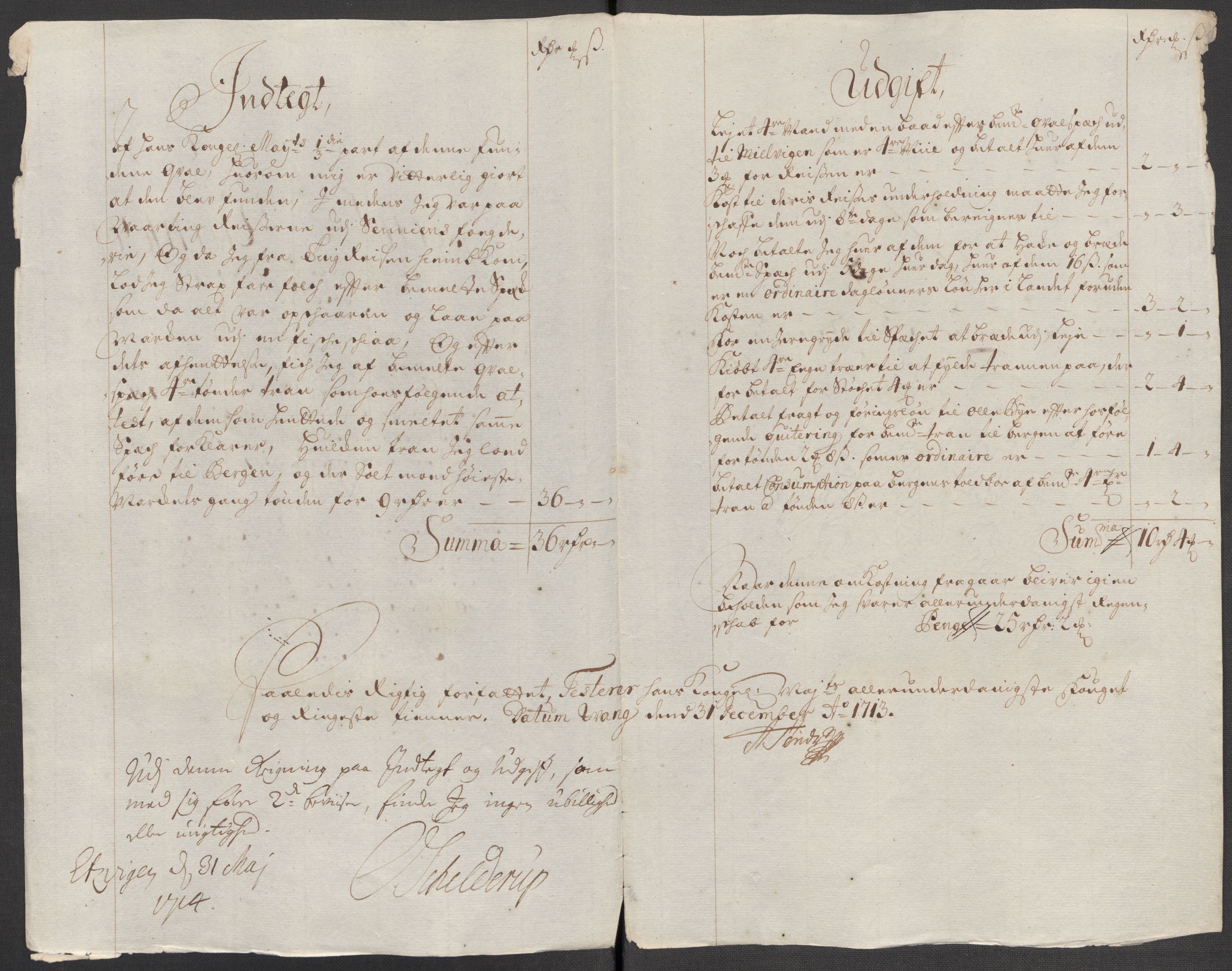 Rentekammeret inntil 1814, Reviderte regnskaper, Fogderegnskap, AV/RA-EA-4092/R68/L4759: Fogderegnskap Senja og Troms, 1713, p. 174