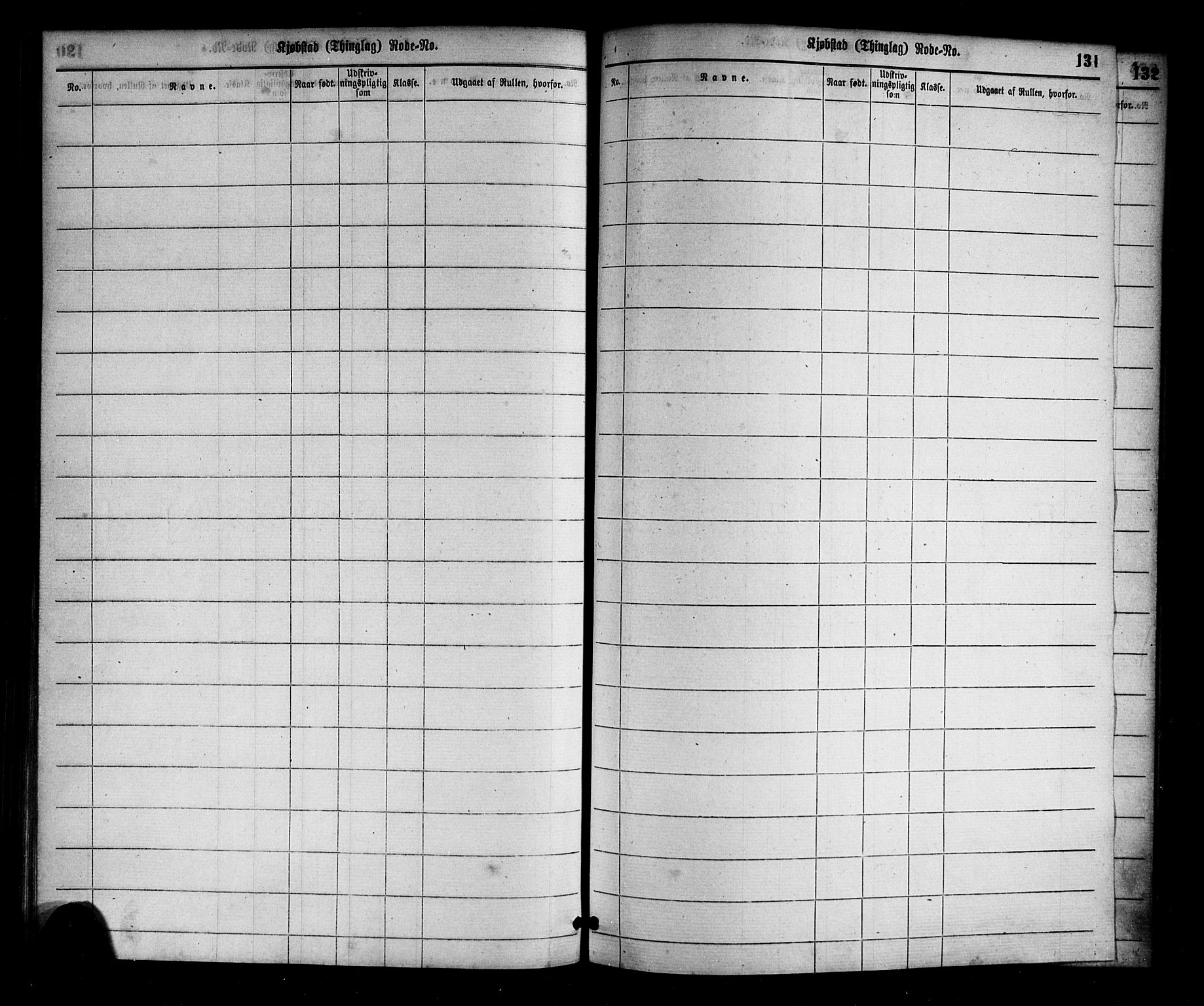 Flekkefjord mønstringskrets, AV/SAK-2031-0018/F/Ff/L0001: Utskrivningsregisterrulle, nr som i hovedrulle, N-10, 1860-1900, p. 136
