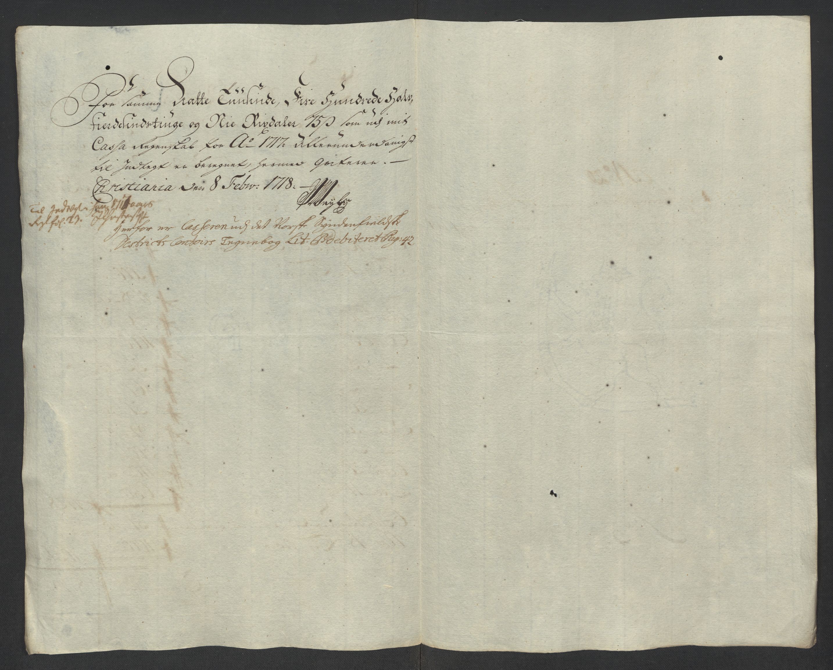 Rentekammeret inntil 1814, Reviderte regnskaper, Fogderegnskap, AV/RA-EA-4092/R24/L1593: Fogderegnskap Numedal og Sandsvær, 1717, p. 369