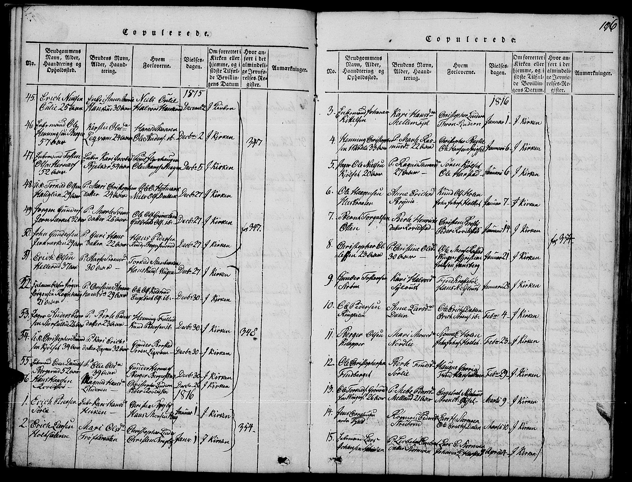 Strøm-Odalen prestekontor, AV/SAH-PREST-028/H/Ha/Haa/L0006: Parish register (official) no. 6, 1814-1850, p. 196