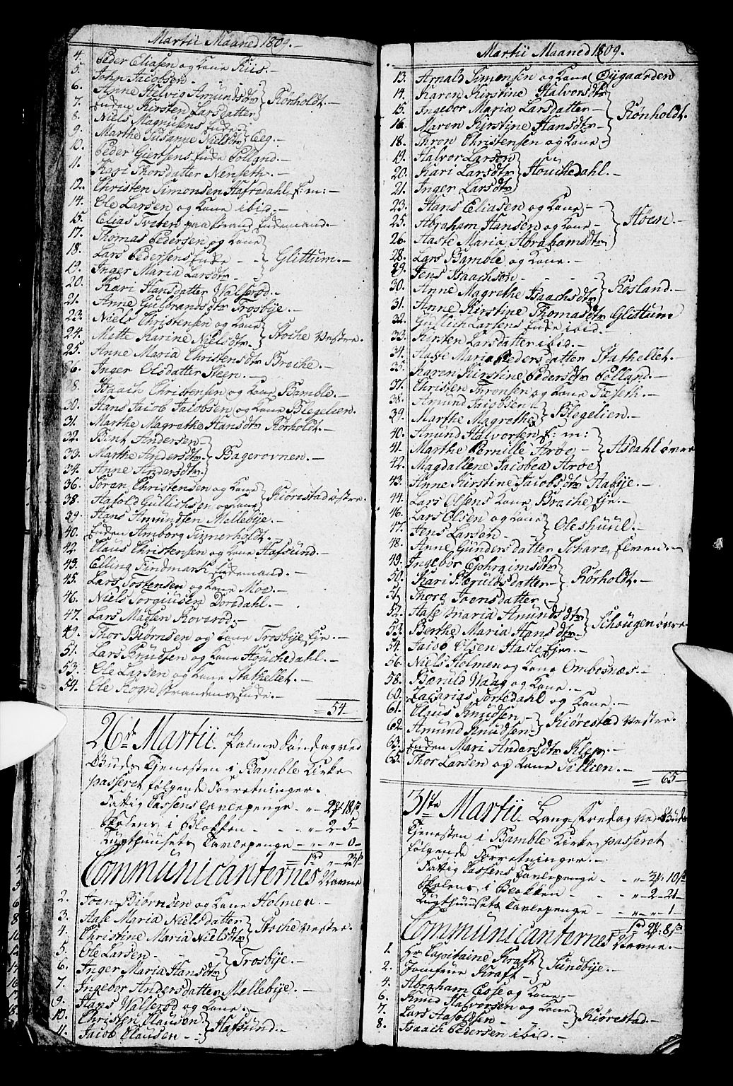 Bamble kirkebøker, AV/SAKO-A-253/G/Ga/L0004: Parish register (copy) no. I 4, 1808-1814