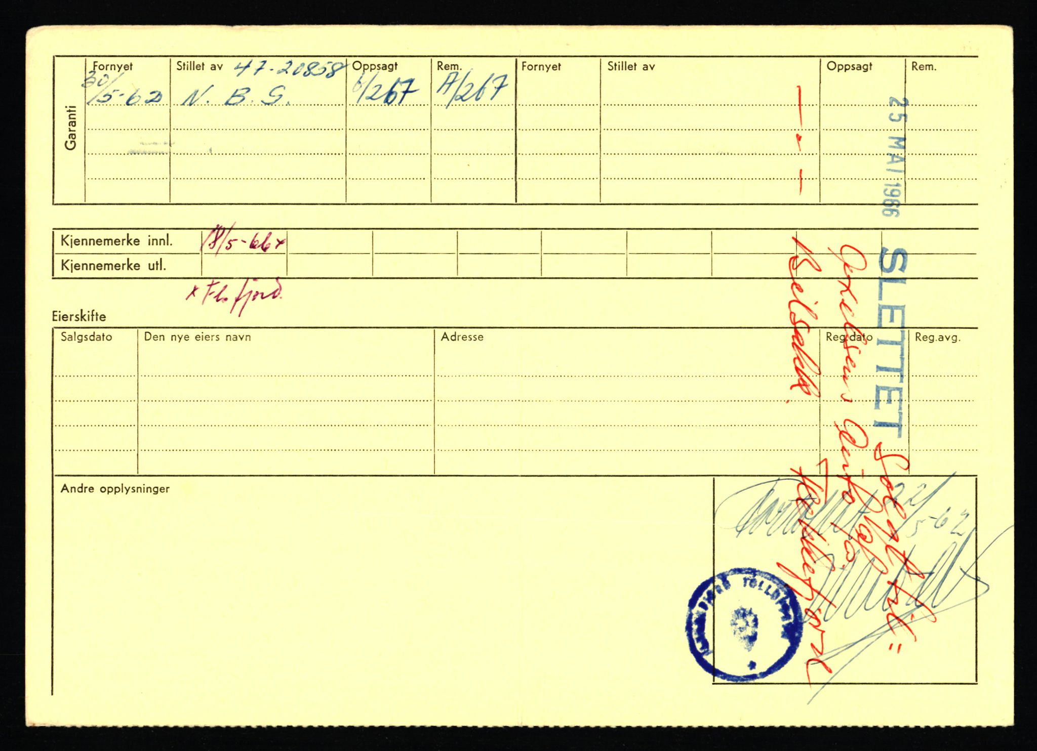 Stavanger trafikkstasjon, AV/SAST-A-101942/0/F/L0037: L-20500 - L-21499, 1930-1971, p. 1866