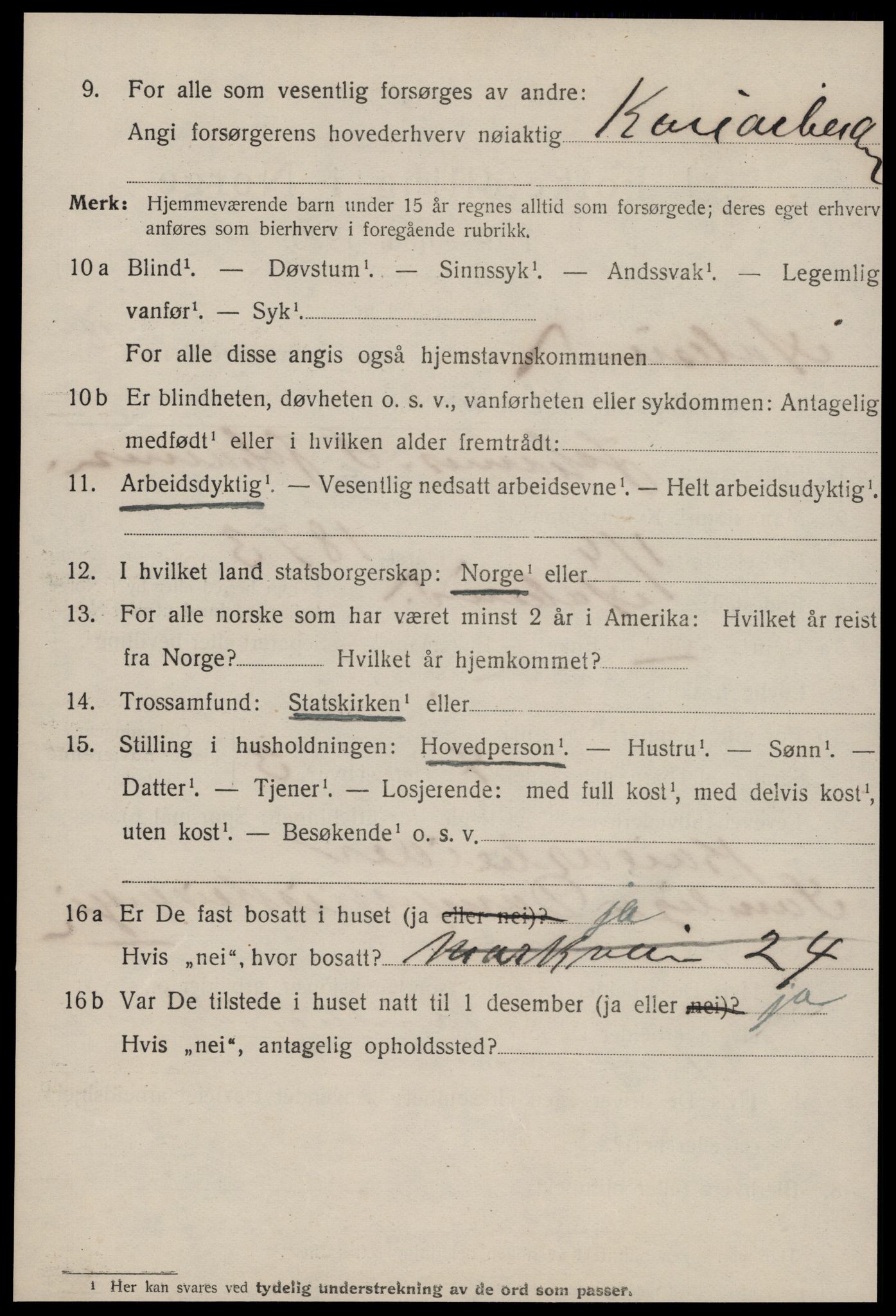 SAT, 1920 census for Ålesund, 1920, p. 35579