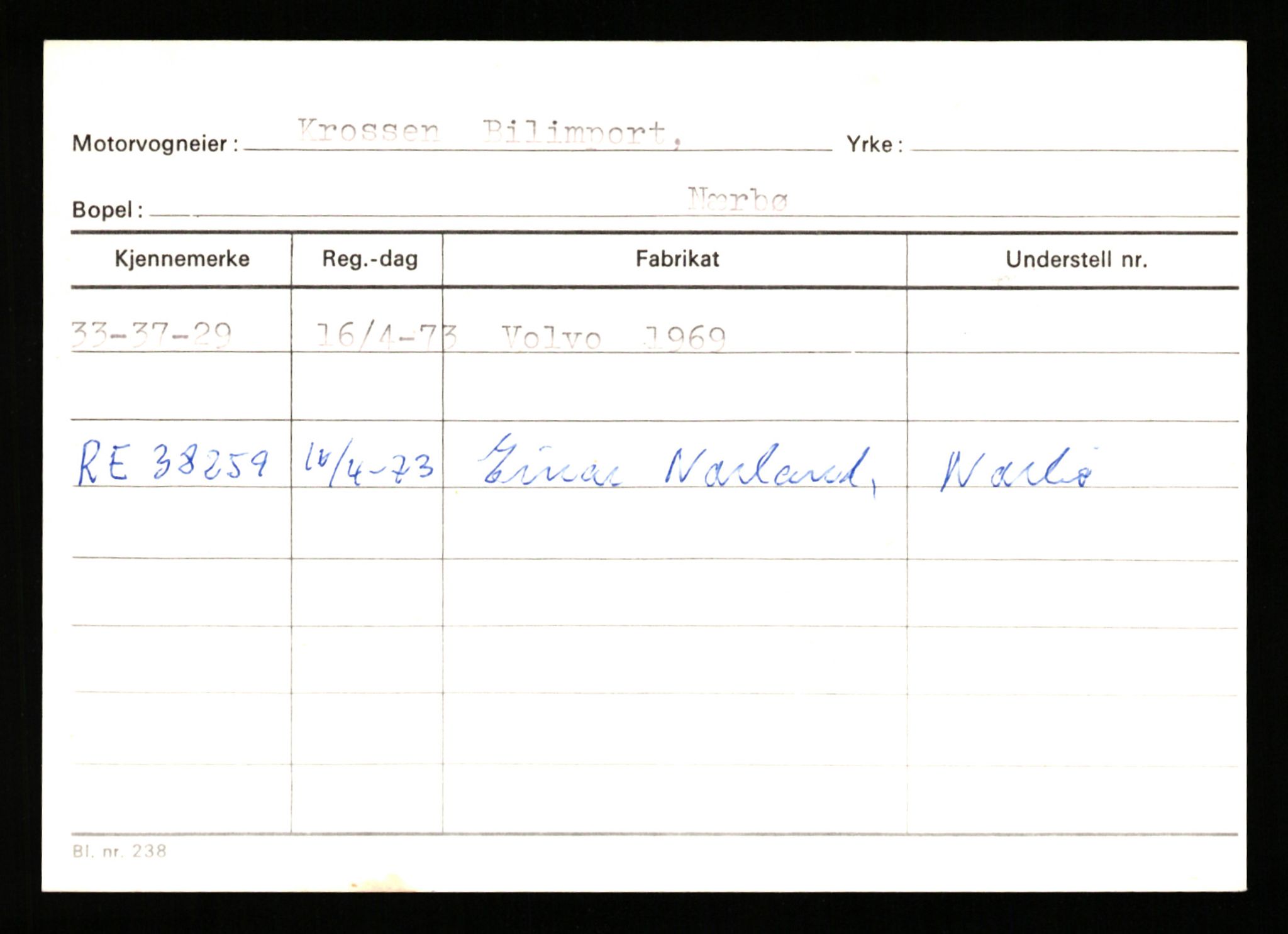 Stavanger trafikkstasjon, AV/SAST-A-101942/0/G/L0011: Registreringsnummer: 240000 - 363477, 1930-1971, p. 2545