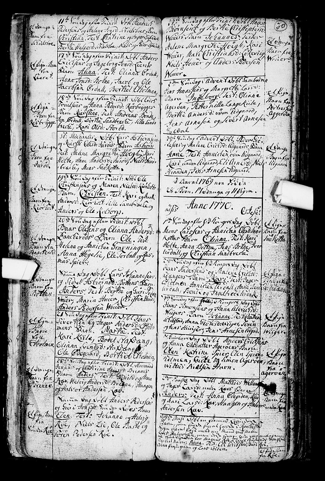 Hvaler prestekontor Kirkebøker, AV/SAO-A-2001/F/Fa/L0003: Parish register (official) no. I 3, 1758-1796, p. 30