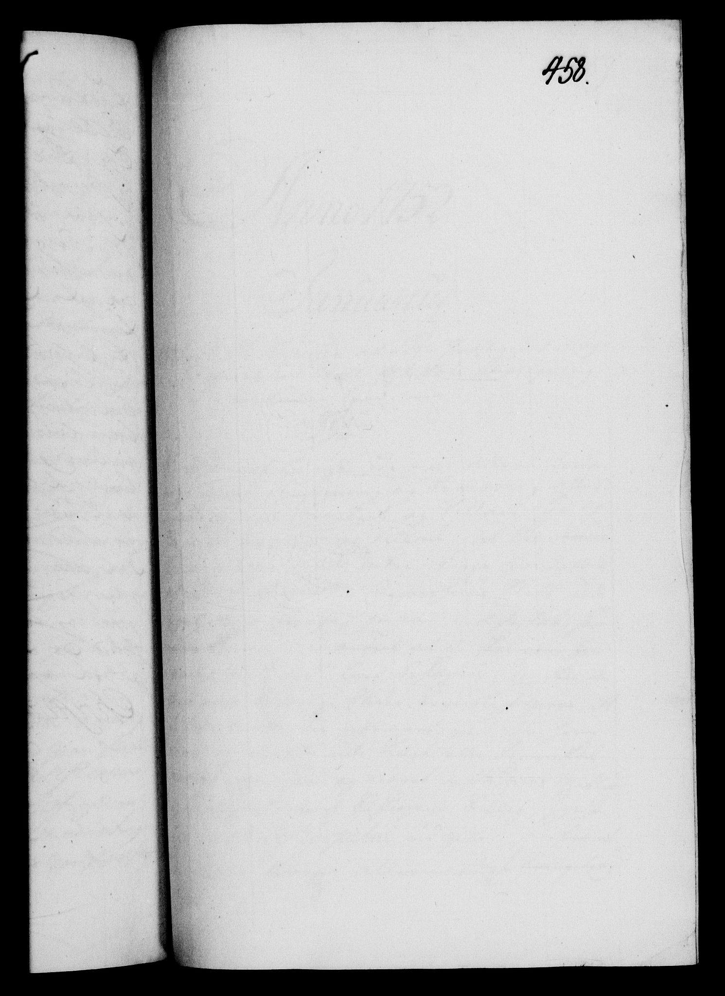 Danske Kanselli 1572-1799, RA/EA-3023/F/Fc/Fca/Fcaa/L0037: Norske registre, 1751-1752, p. 458a