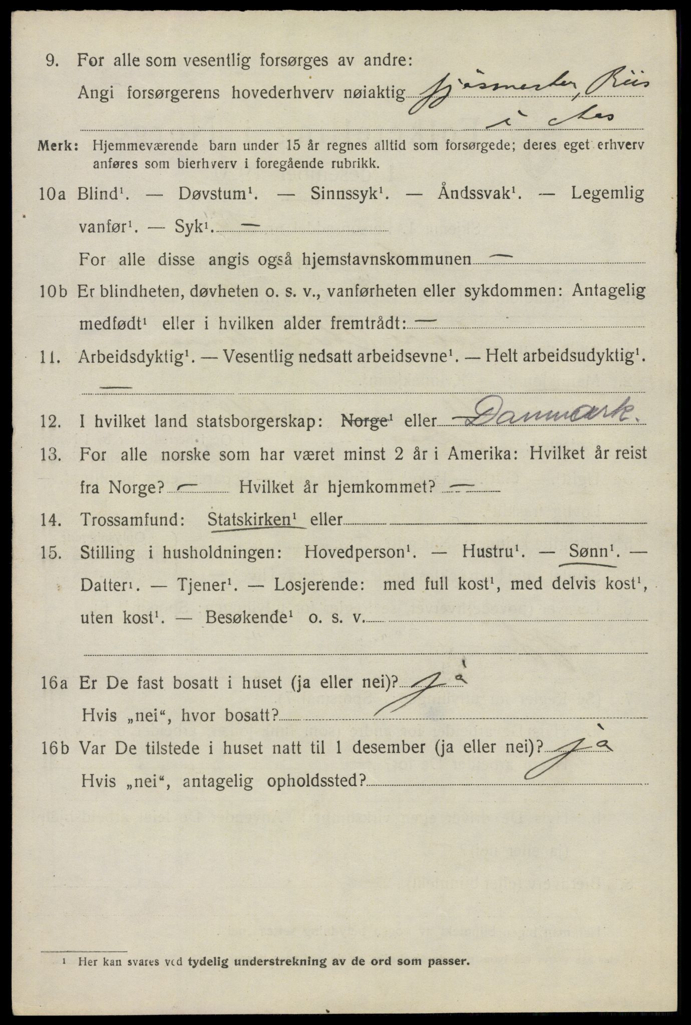 SAO, 1920 census for Ås, 1920, p. 7723