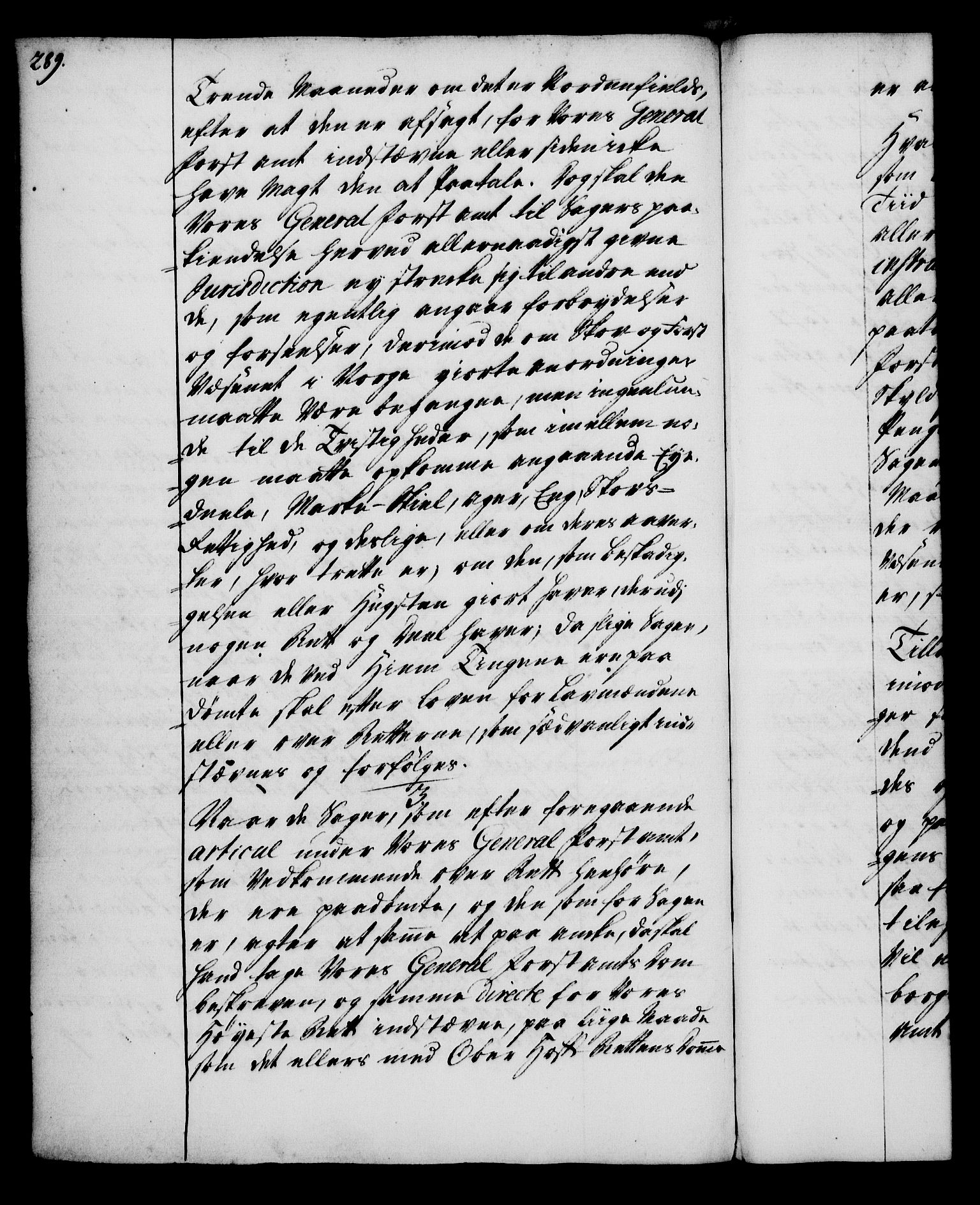 Rentekammeret, Kammerkanselliet, AV/RA-EA-3111/G/Gg/Gga/L0005: Norsk ekspedisjonsprotokoll med register (merket RK 53.5), 1741-1749, p. 289