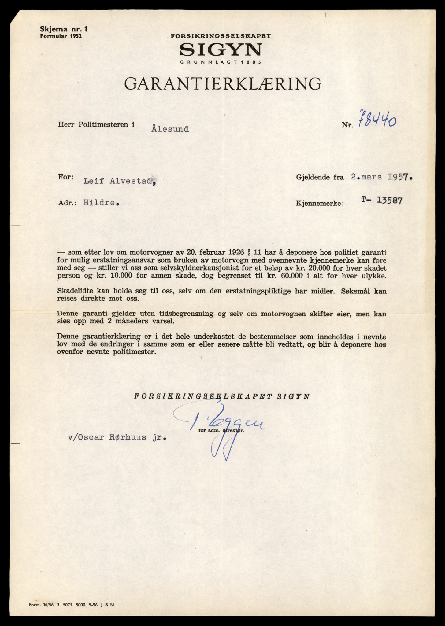 Møre og Romsdal vegkontor - Ålesund trafikkstasjon, AV/SAT-A-4099/F/Fe/L0040: Registreringskort for kjøretøy T 13531 - T 13709, 1927-1998, p. 1021