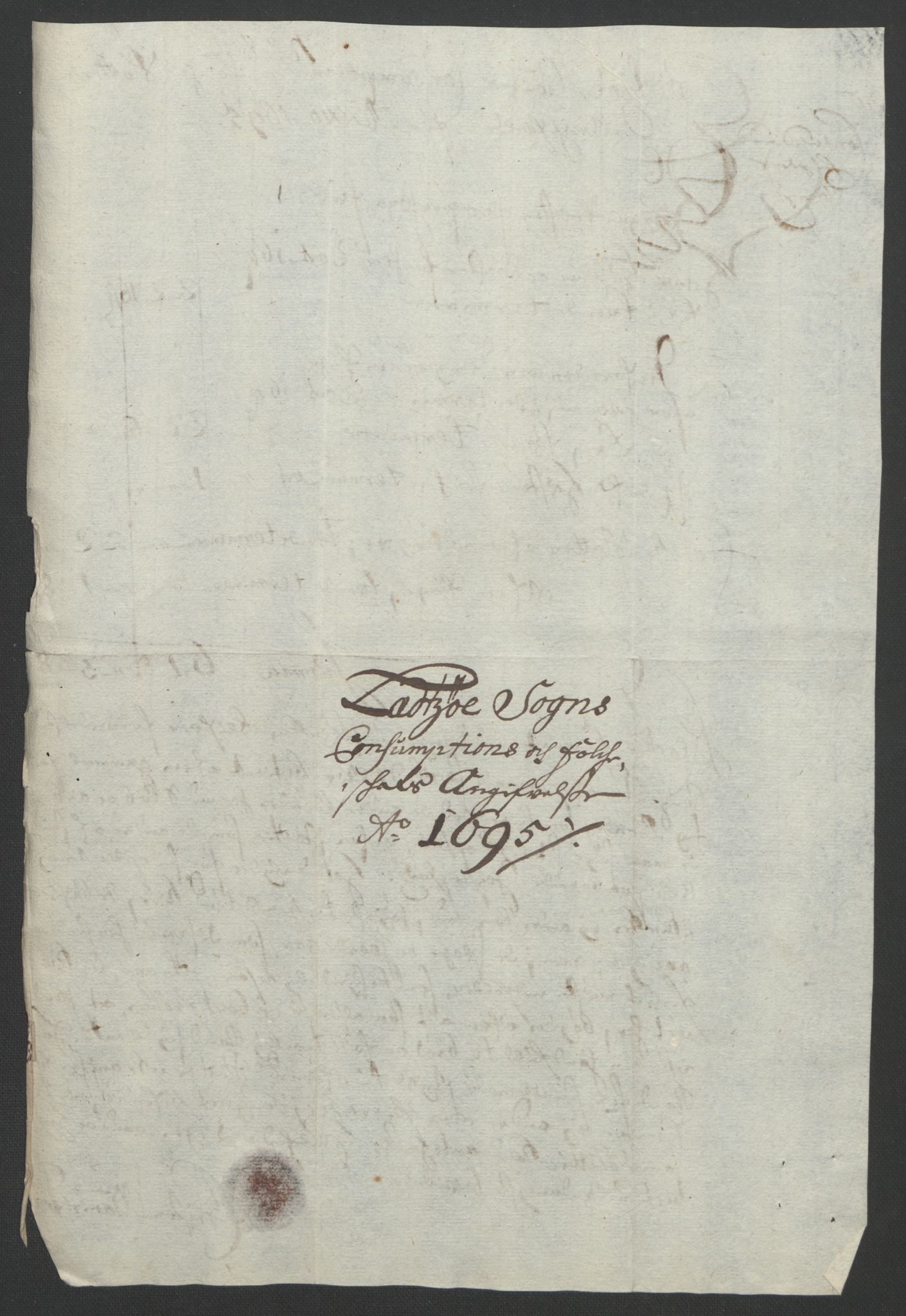 Rentekammeret inntil 1814, Reviderte regnskaper, Fogderegnskap, AV/RA-EA-4092/R17/L1169: Fogderegnskap Gudbrandsdal, 1695, p. 155